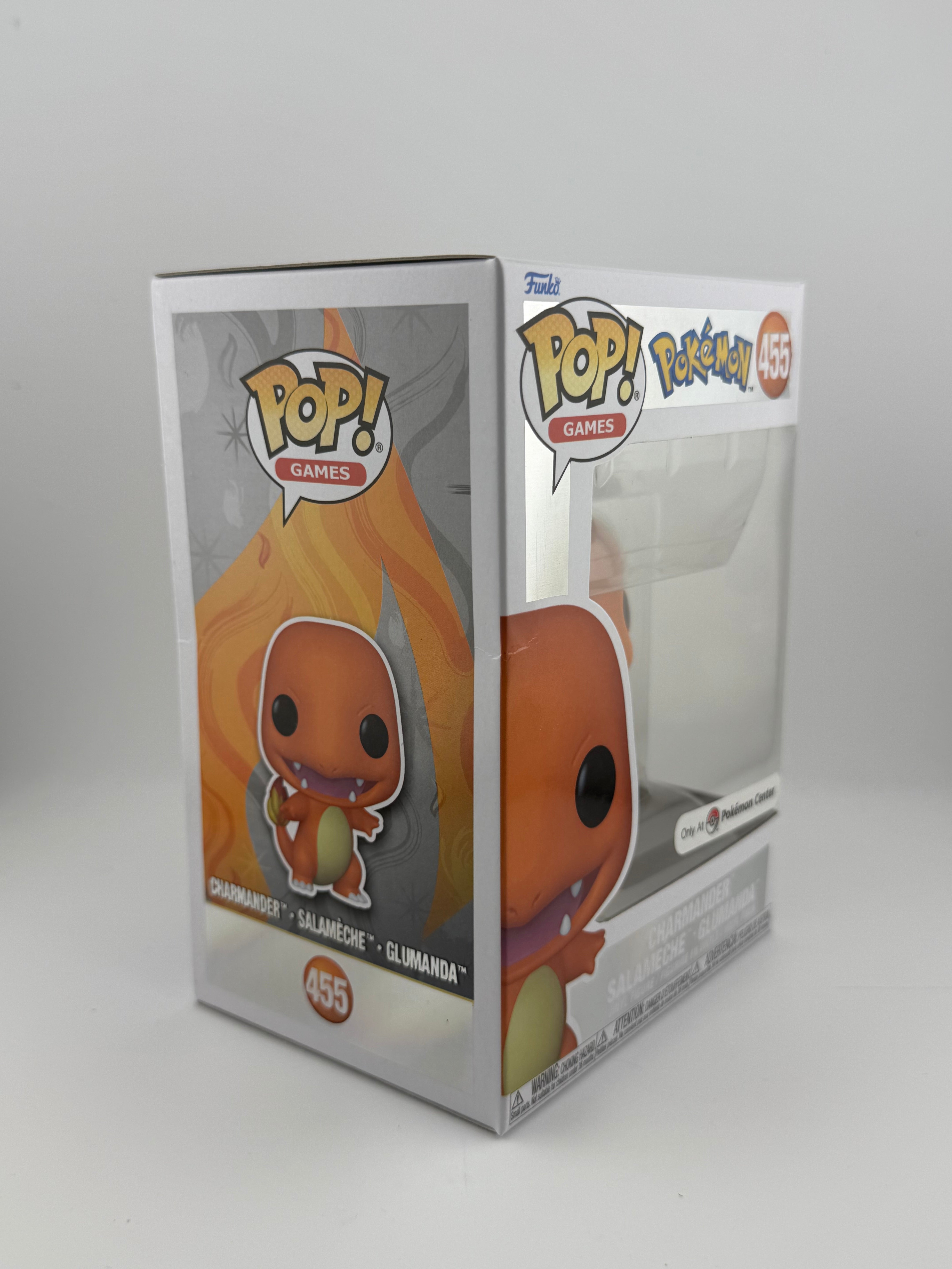 Funko POP! CHARMANDER 455 POKÉMON CENTER EXCLUSIVE