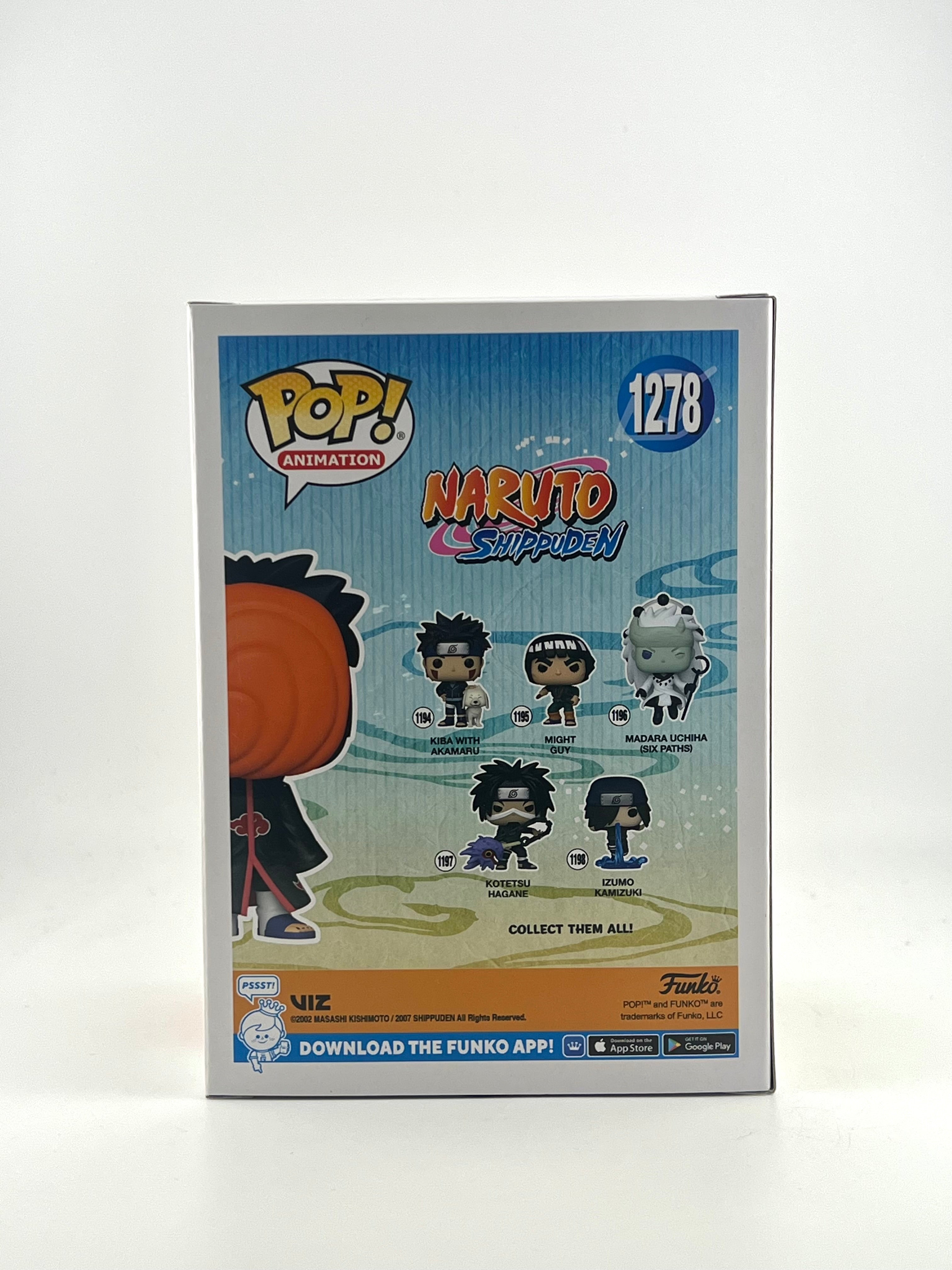 Funko Pop! MADARA UCHIHA 1278 GITD DRAGONS TRADING EXCLUSIVE AUTO