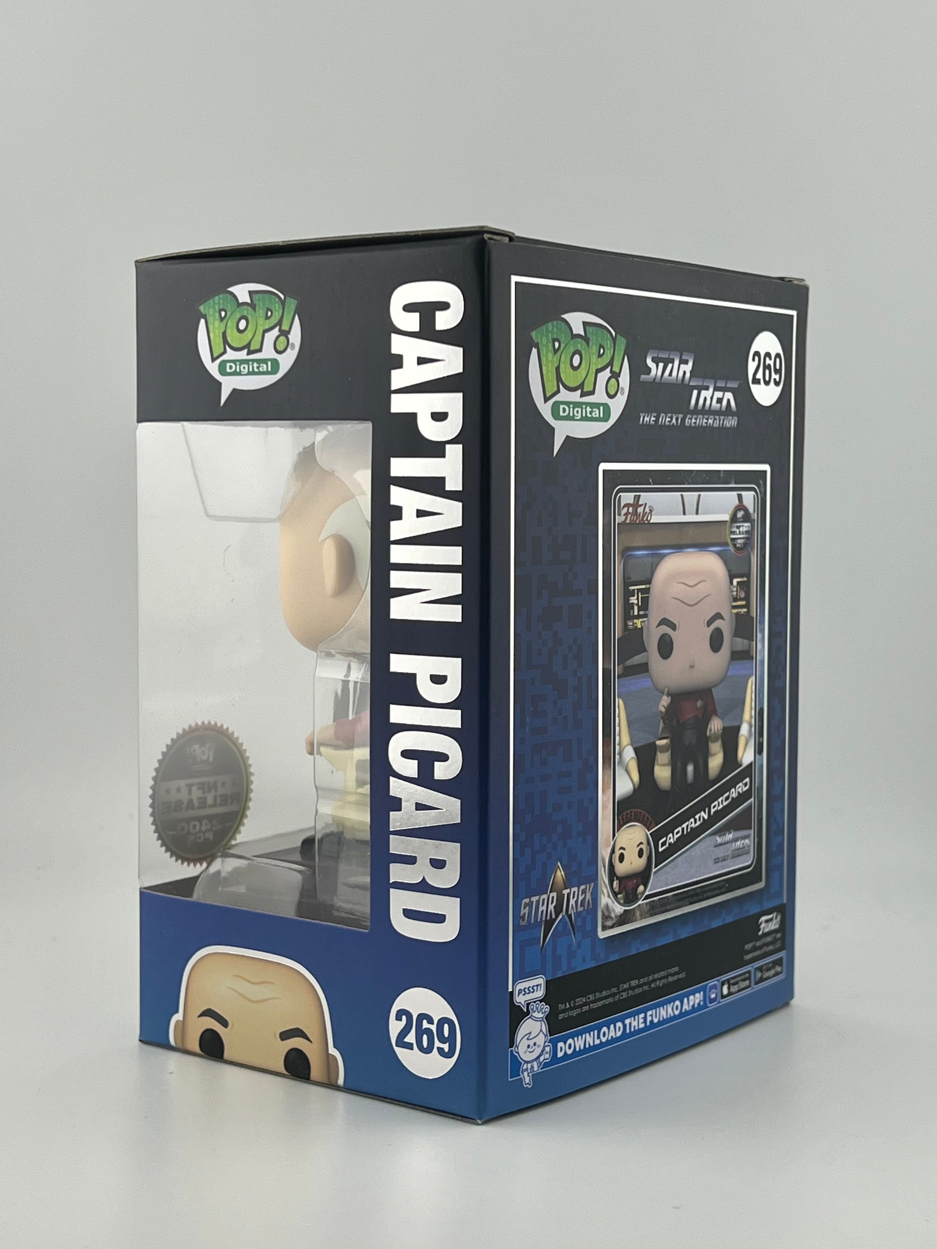 Funko Pop! CAPTAIN PICARD 269 NFT LE2400