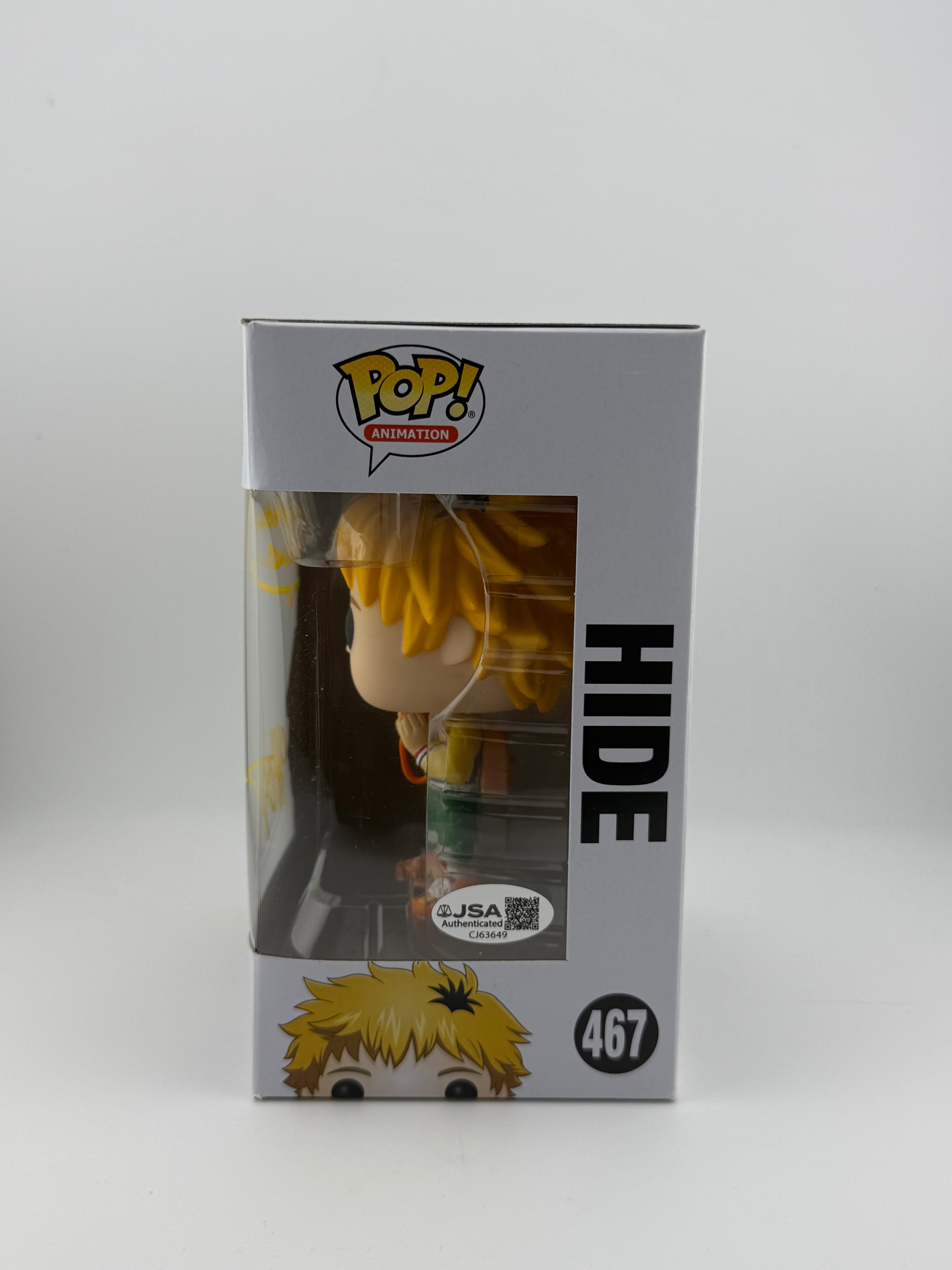 Funko POP! SIGNED HIDE 467 (CLIFFORD CHAPIN) + JSA