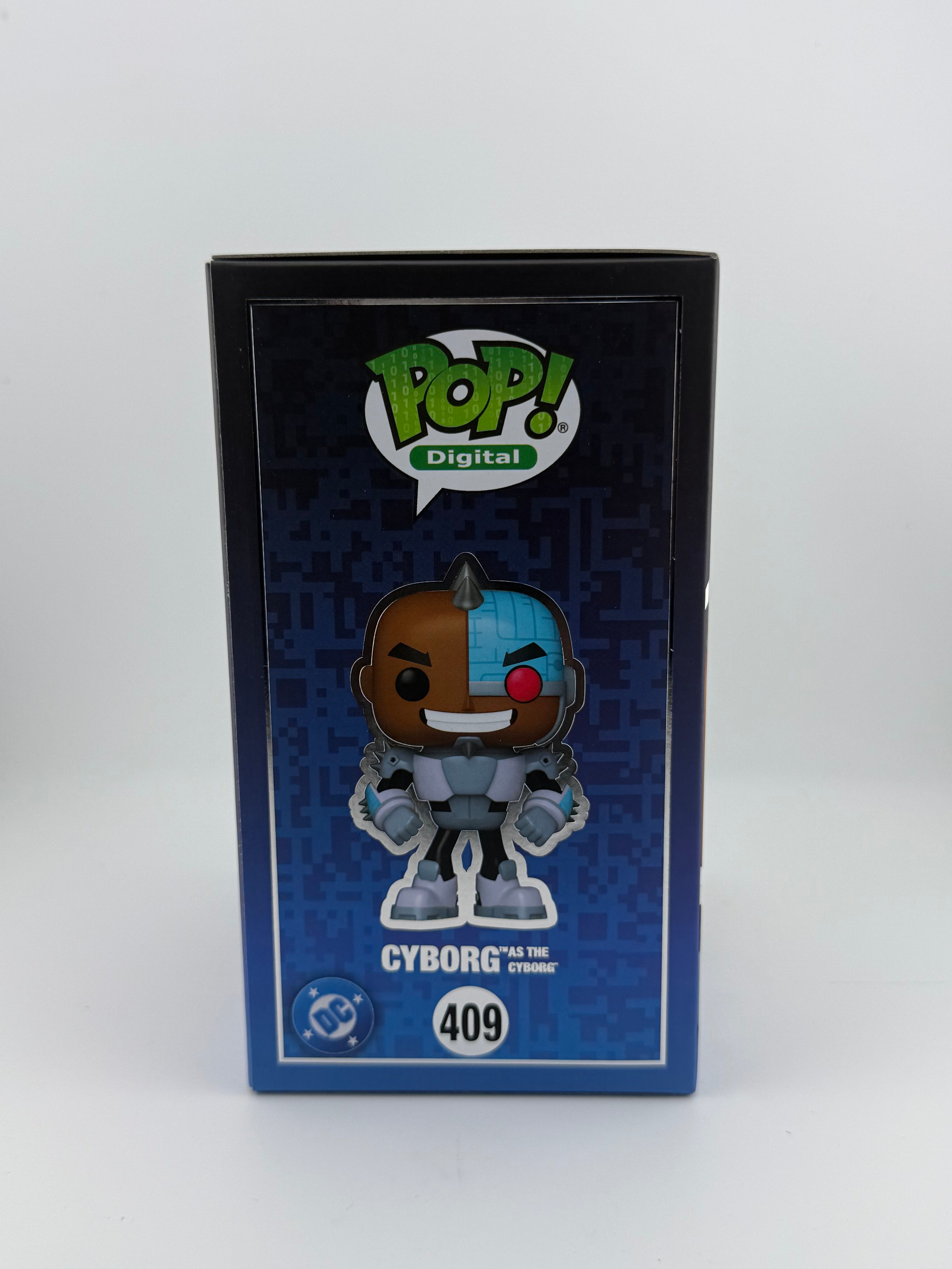 Funko POP! CYBORG AS THE CYBORG 409 GITD NFT EXCLUSIVE LE 1062