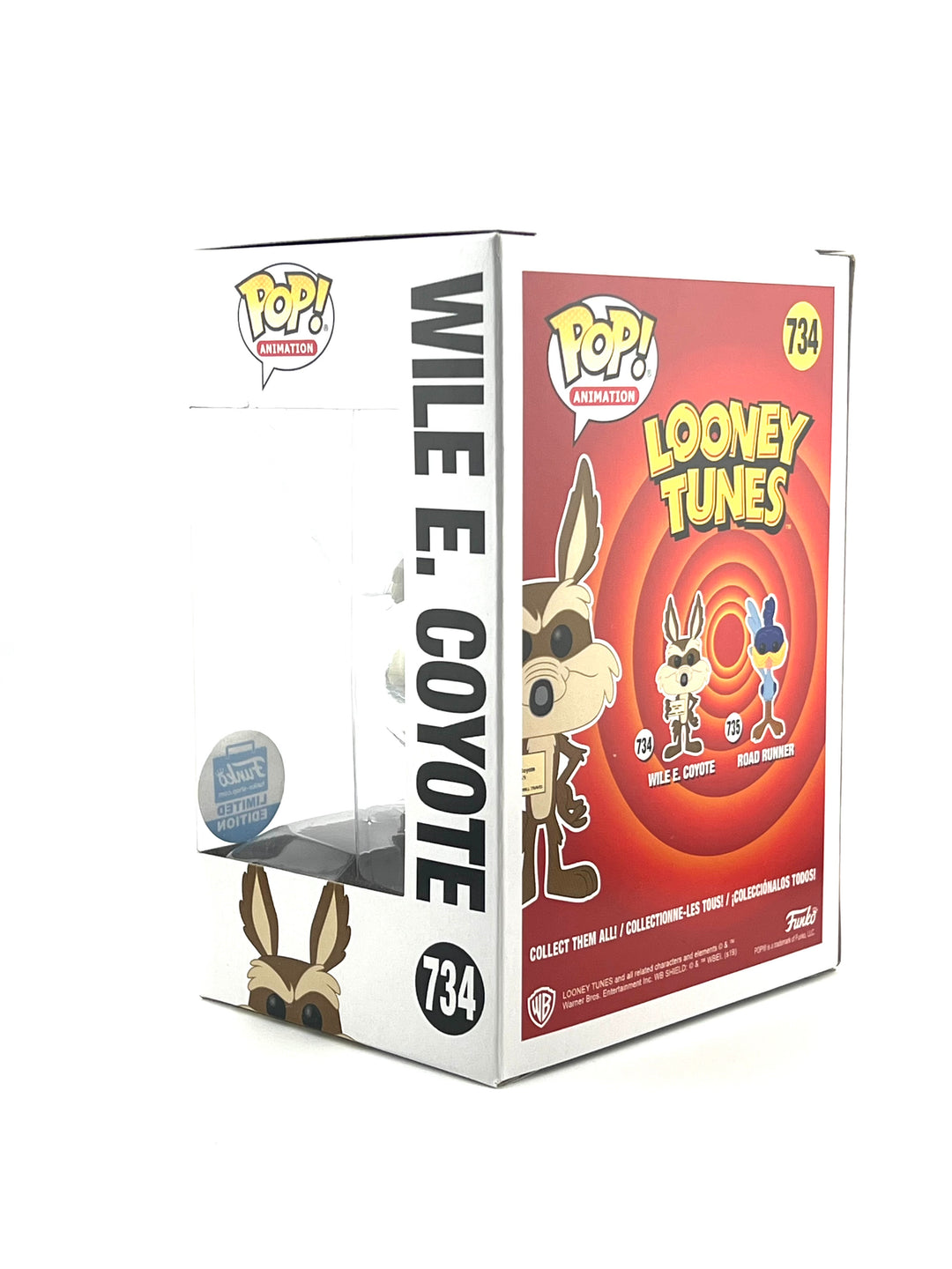 Funko pop! Looney tunes: Wile E. coyote 734 (Funko shop exclusive)