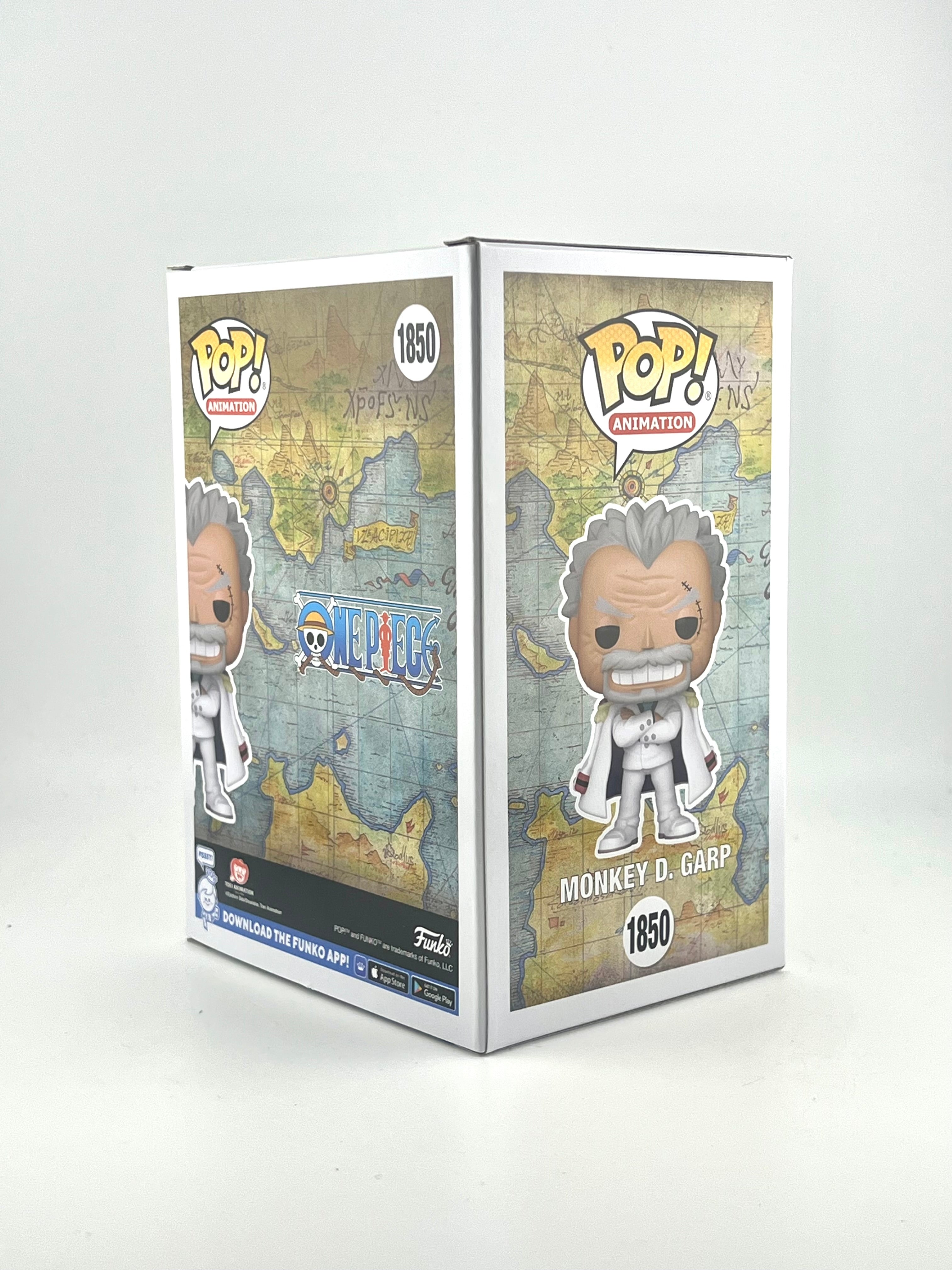 Funko Pop! MONKEY D. GARP 1850 FUNKO.COM EXCLUSIVE AUTO