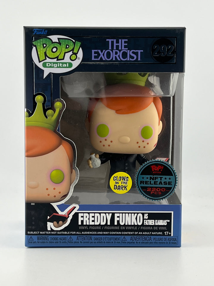 Funko Freddy As Father Karras 292 GITD NFT LE2200