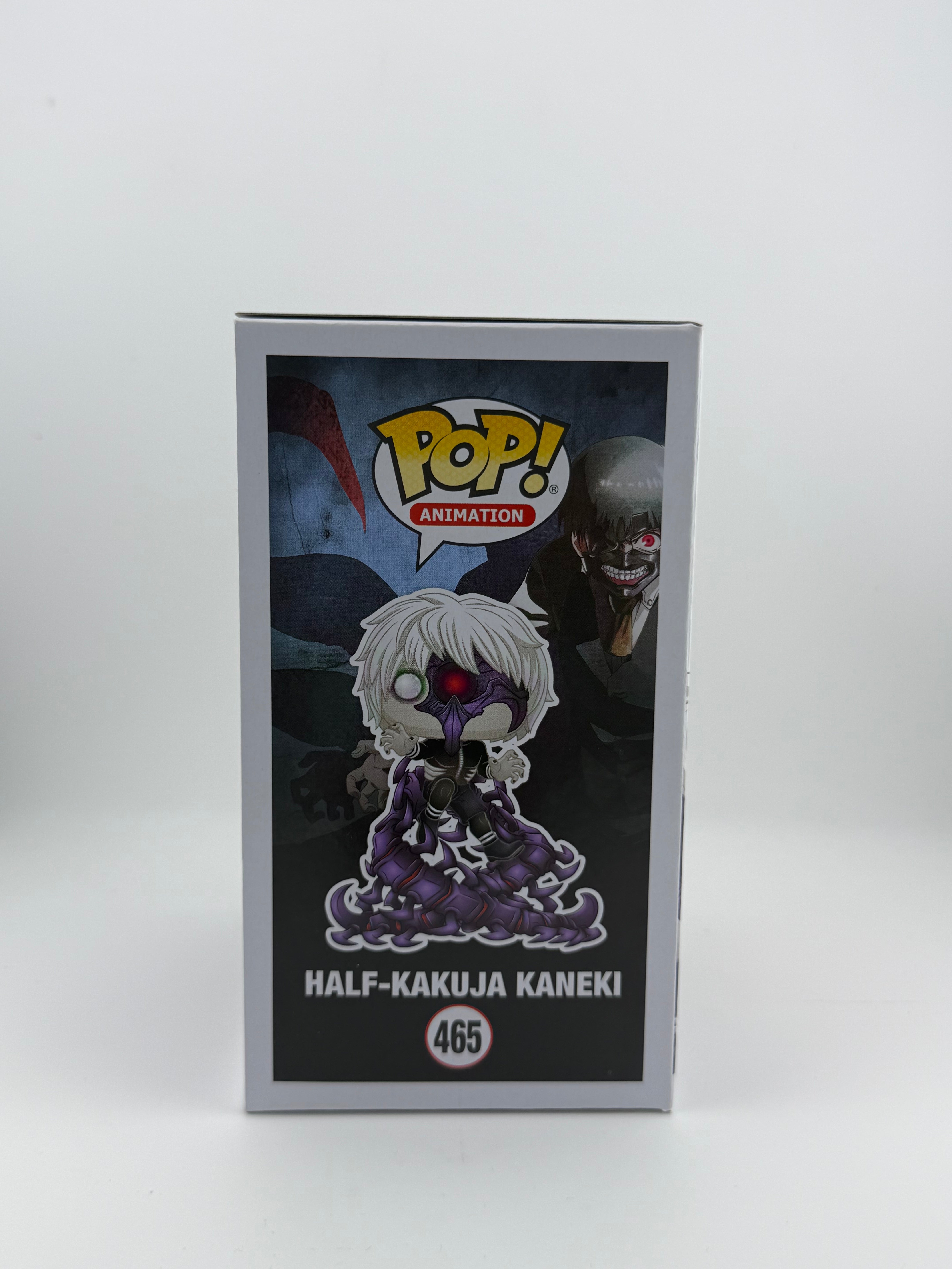 Funko POP! SIGNED HALF-KAKUJA KANEKI 465 (AUSTIN TINDLE) + JSA