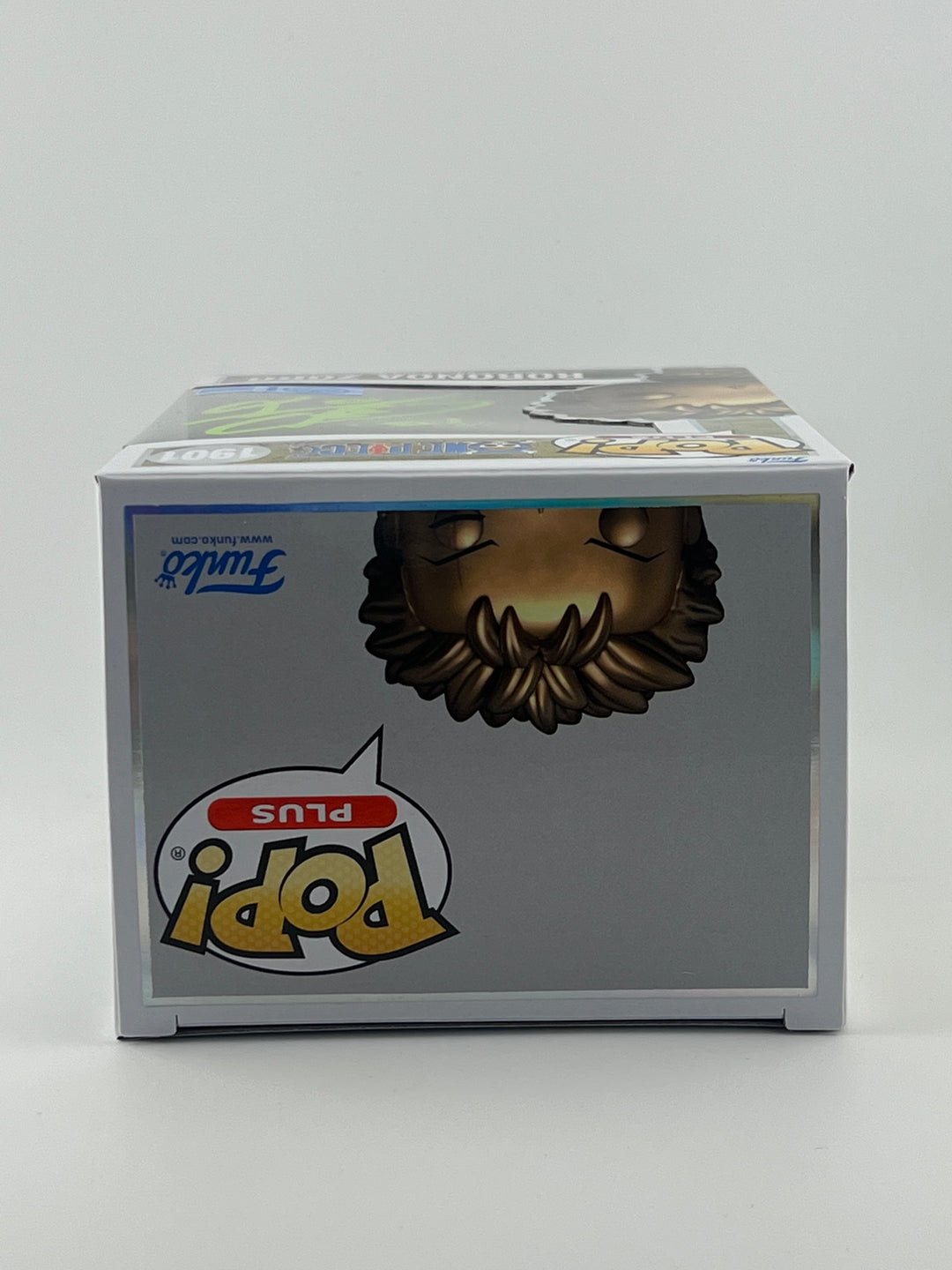 FUNKO POP! BRONZE STATUE RORONOA ZORO 1901 FUNKO SHOP EXCLUSIVE JVA SIGNED