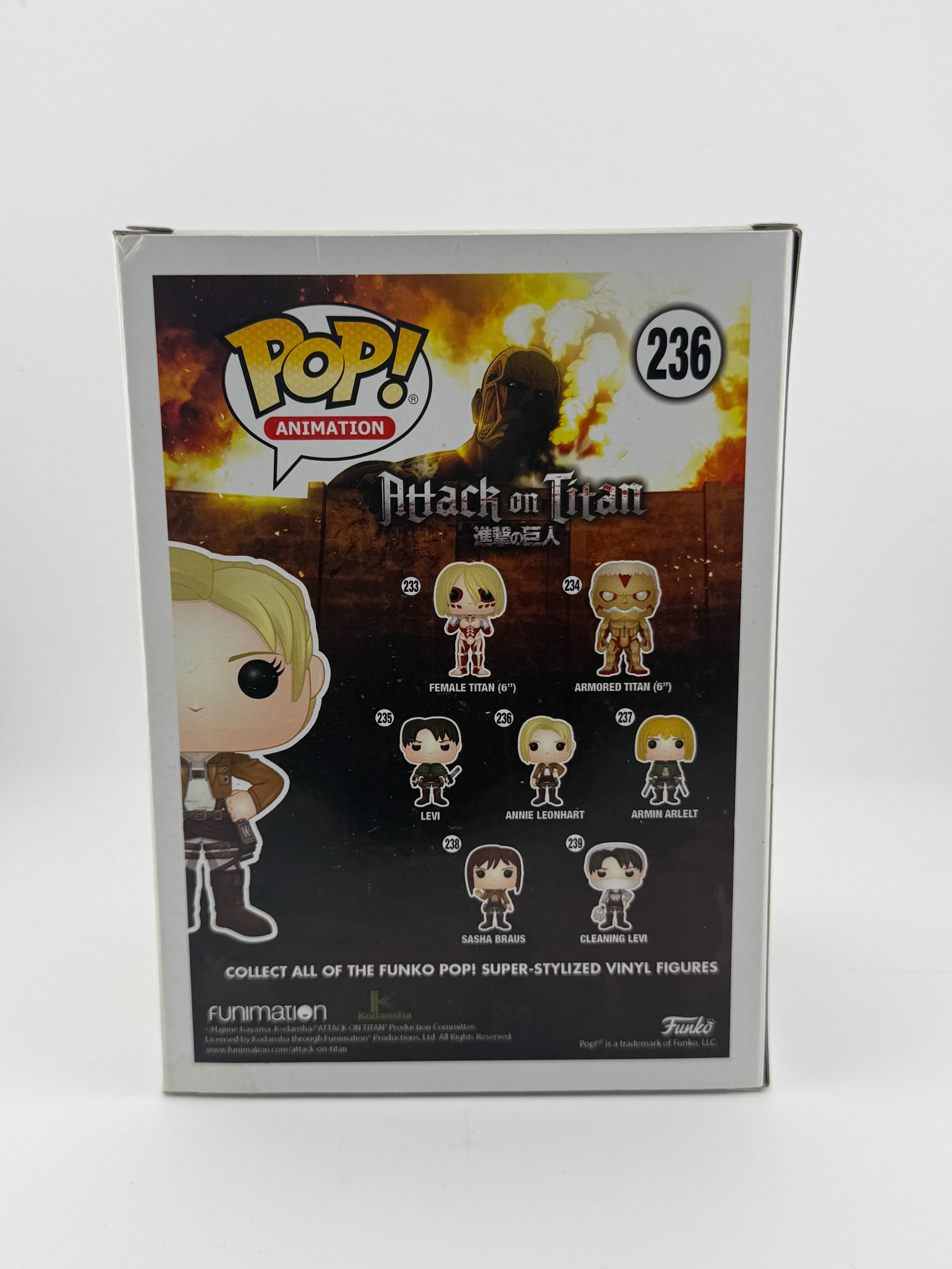 Signed Attack on Titan - Annie Leonhart #236 (Lauren Landa) + JSA