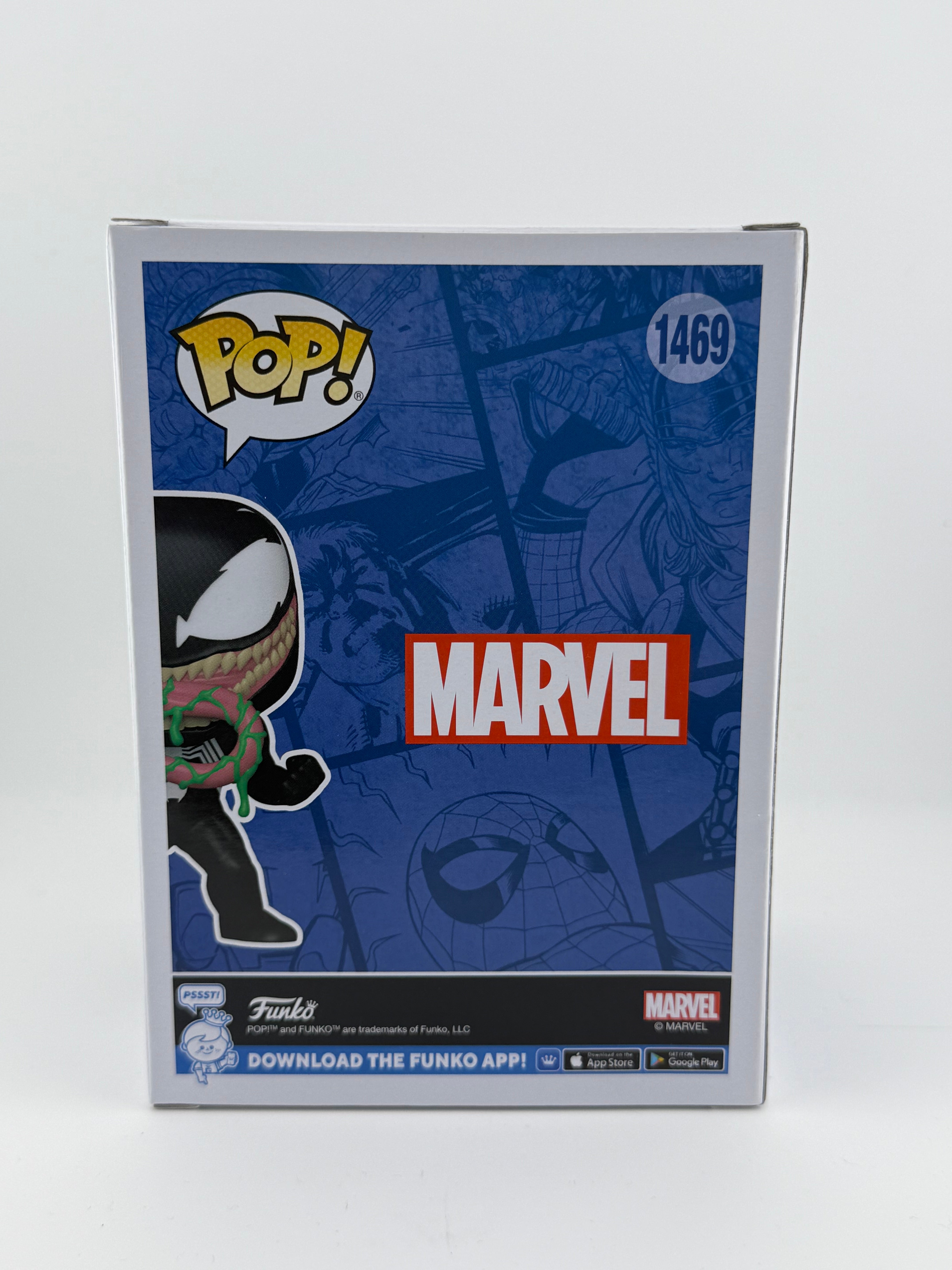 Funko POP! VENOM 1469 GITD COMIC STOP EXCLUSIVE