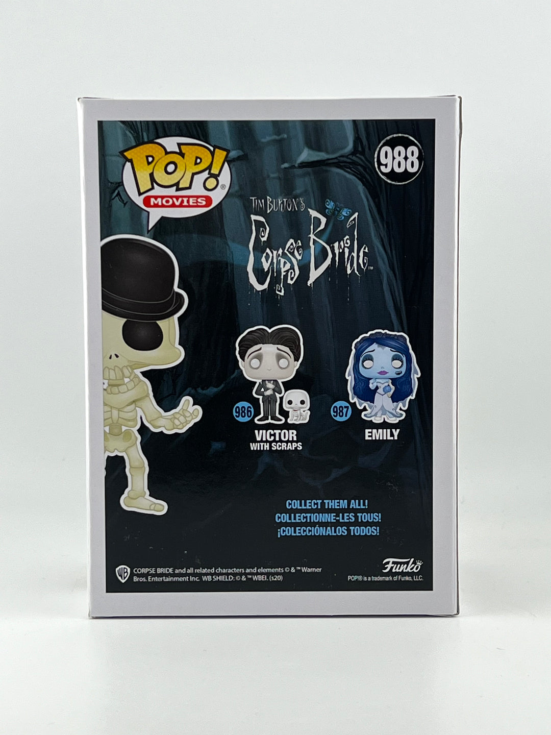 Funko Pop! Skeleton 988 GITD Chase Funko Exclusive