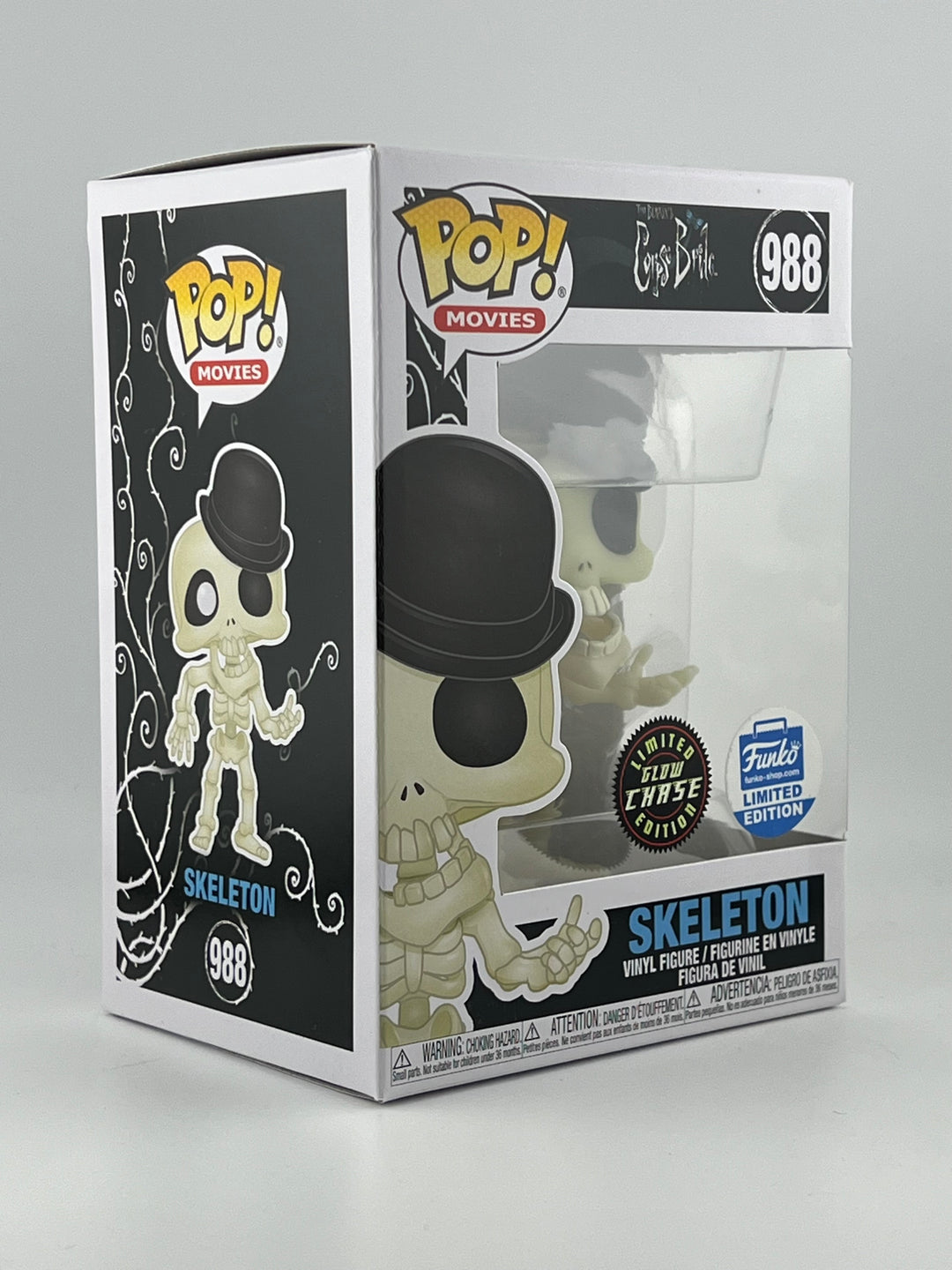 Funko Pop! Skeleton 988 GITD Chase Funko Exclusive