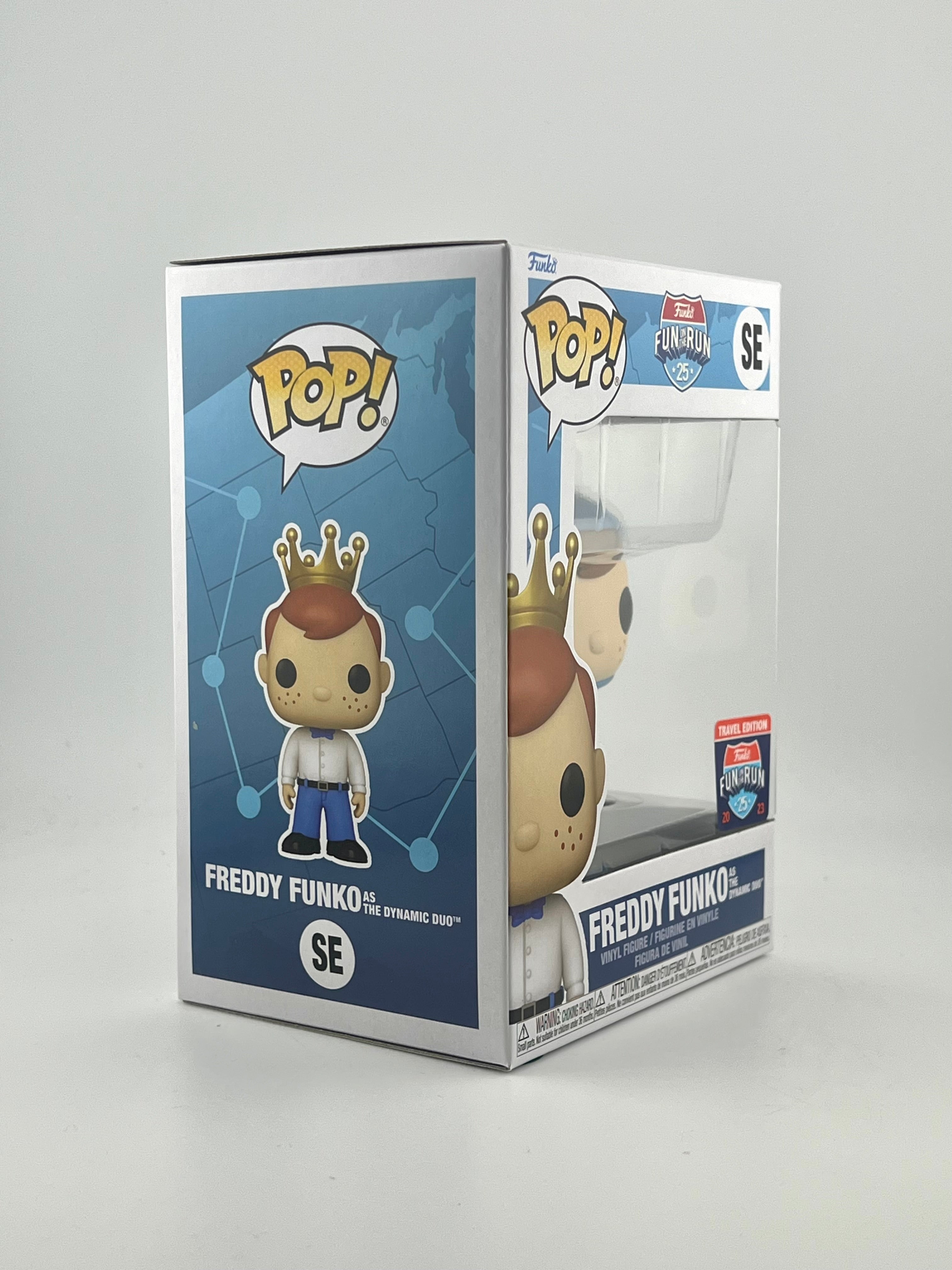 Funko Pop! FREDDY FUNKO AS THE DYNAMIC DUO (Batman)SE 2023 FUN ON THE RUN EXCLUSIVE