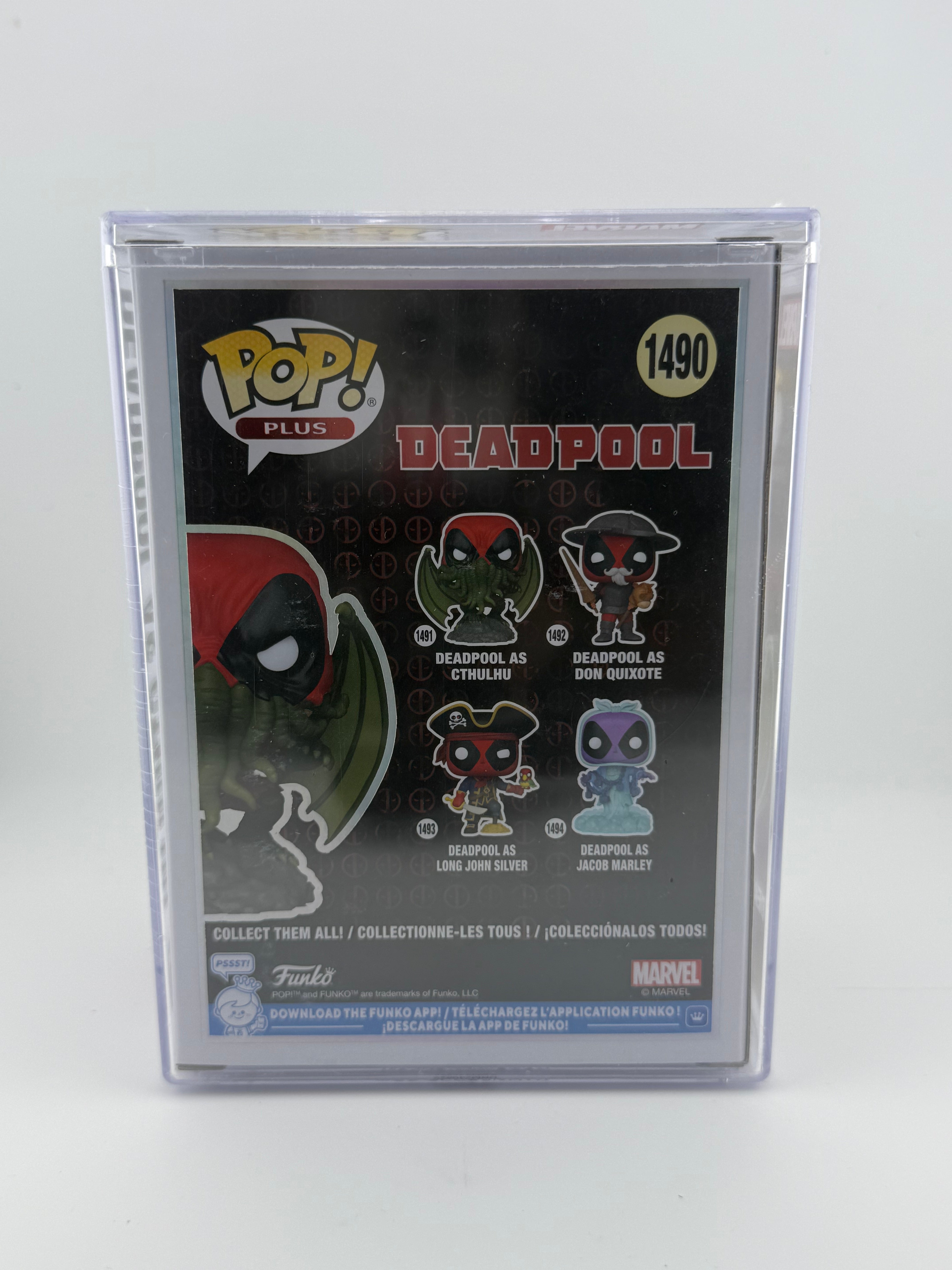 Funko POP! DEADPOOL AS CTHULHU 1490 GITD FUNKO SHOP EXCLUSIVE LE 750