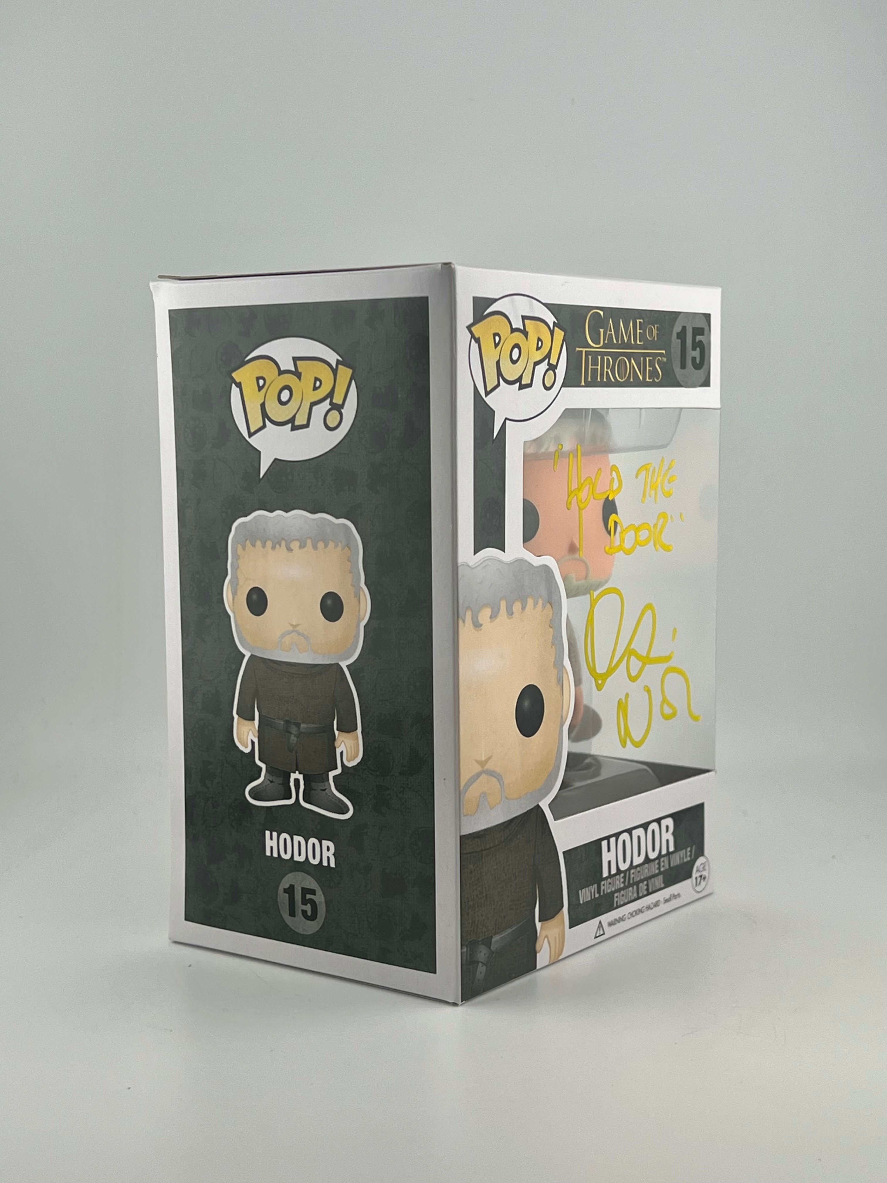 Funko Pop! HODOR 15 AUTO