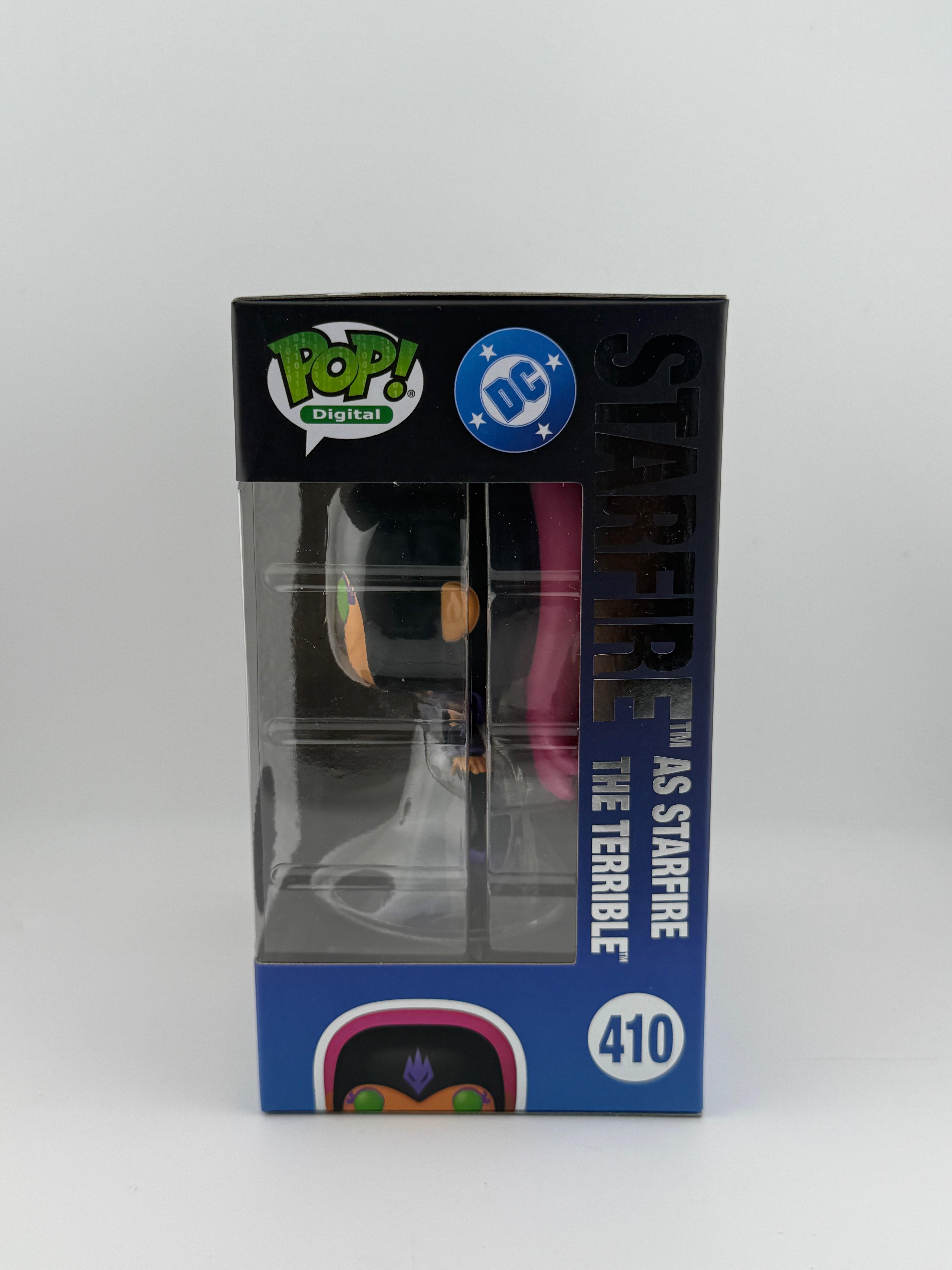 Funko POP! STARFIRE AS STARFIRE THE TERRIBLE 410 GITD NFT EXCLUSIVE LE 1096