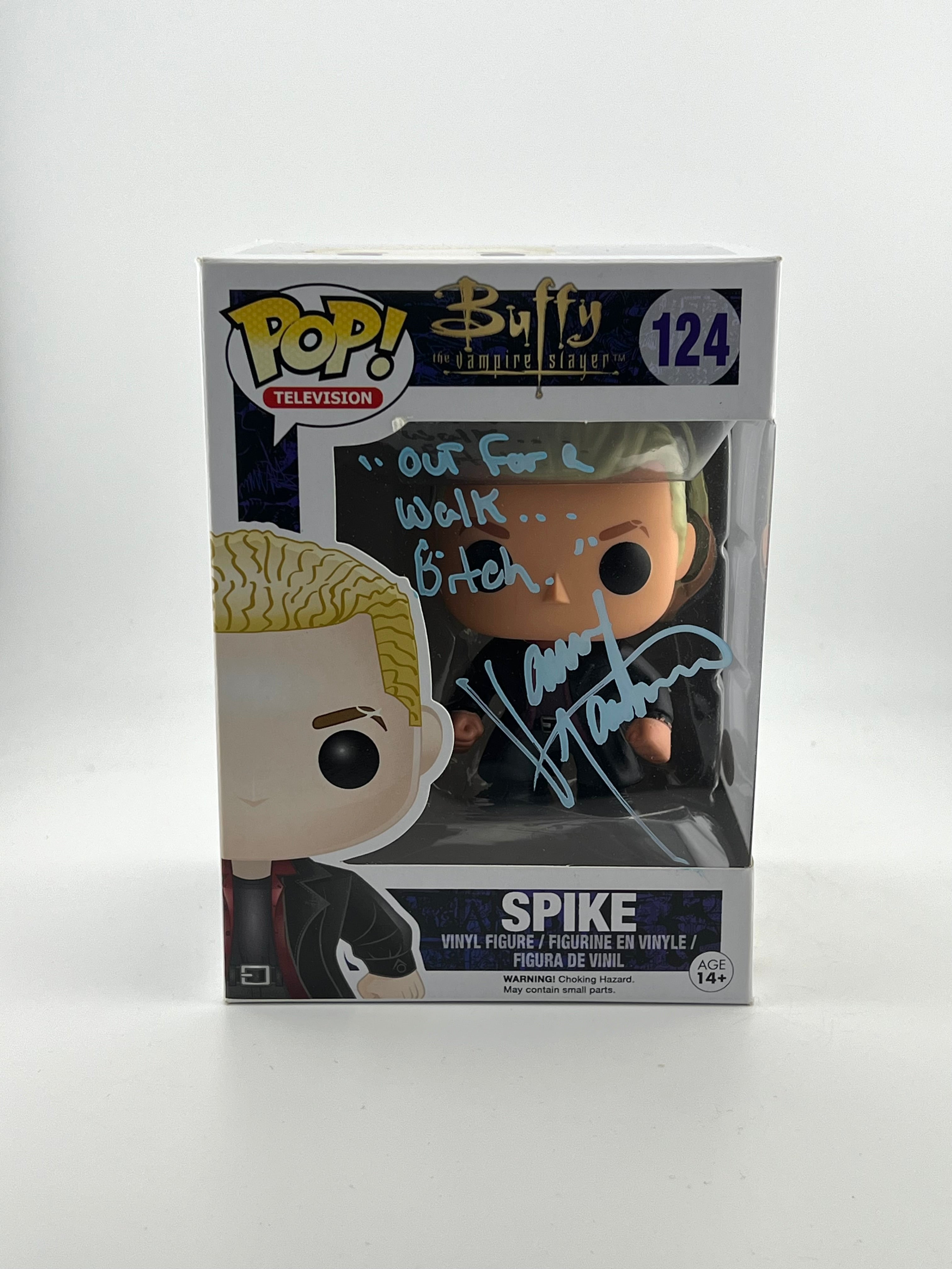 SIGNED SPIKE 124 - Buffy The Vampier Slayer + JSA - James Marsters