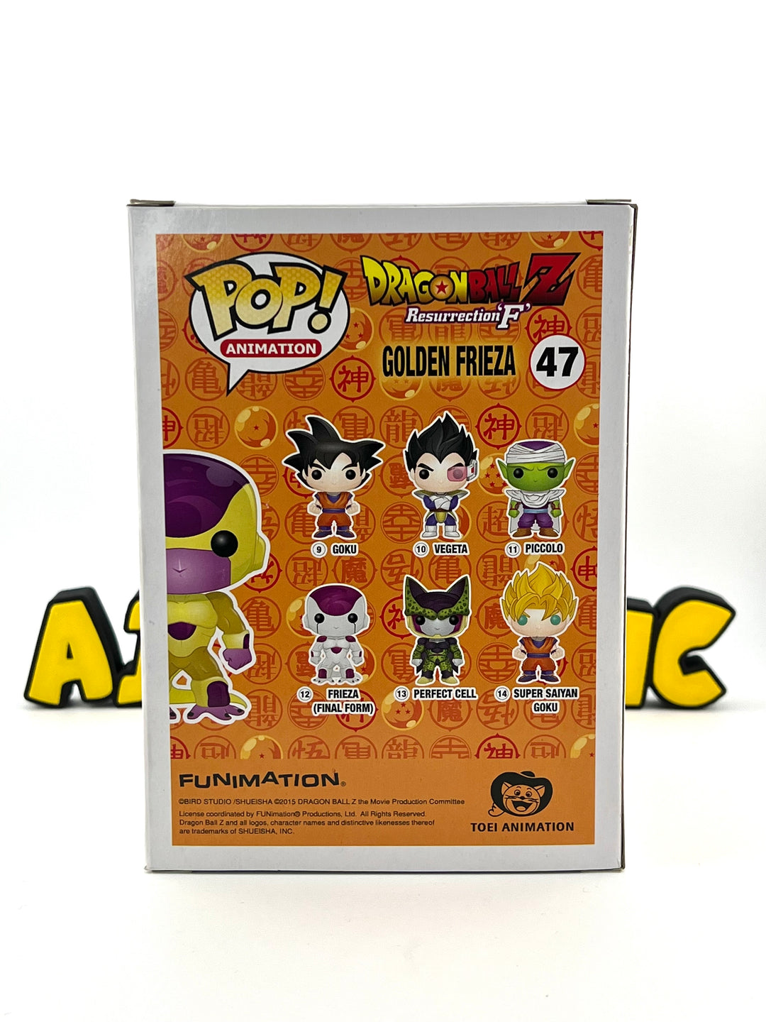 Funko Pop! Golden Frieza 47 (Red Eyes) - 2015 SDCC Exclusive - Dragon Ball Z