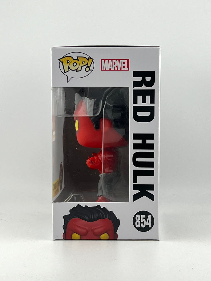 Funko Pop! Red Hulk 854 GITD Chase Hot Topic Exclusive