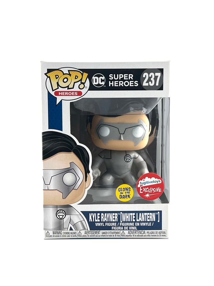 Funko pop! DC: Kyle Rayner [White Lantern] GITD 237 (Fugitive Toys Exclusive)