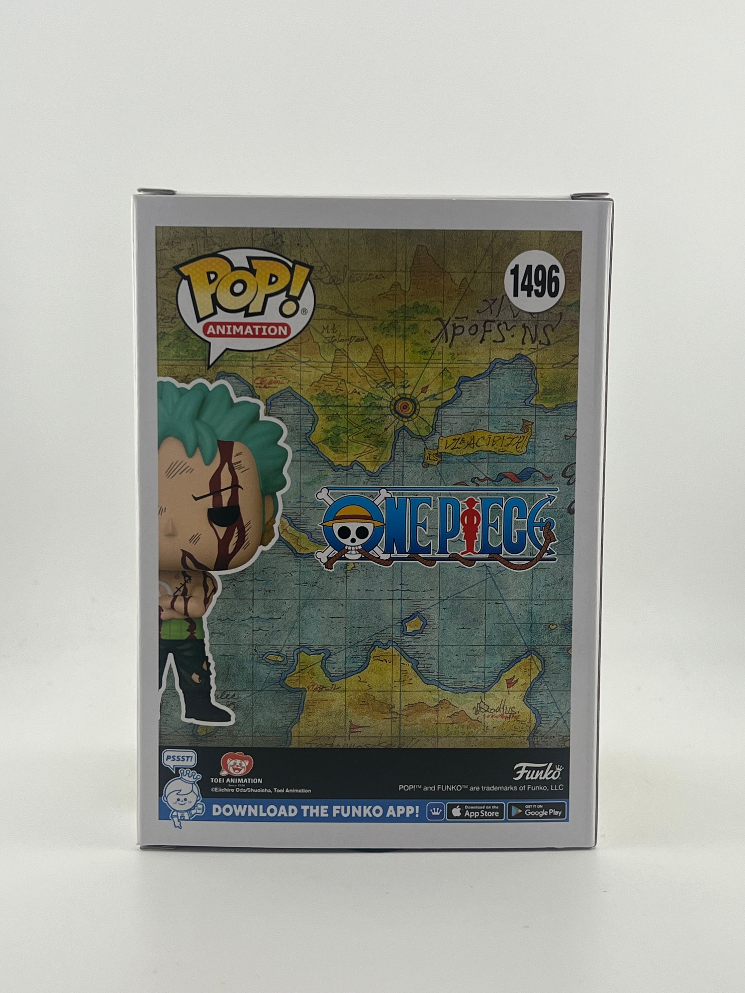Funko Pop! RORONOA ZORO 1496 CCXP Special edition EXCLUSIVE