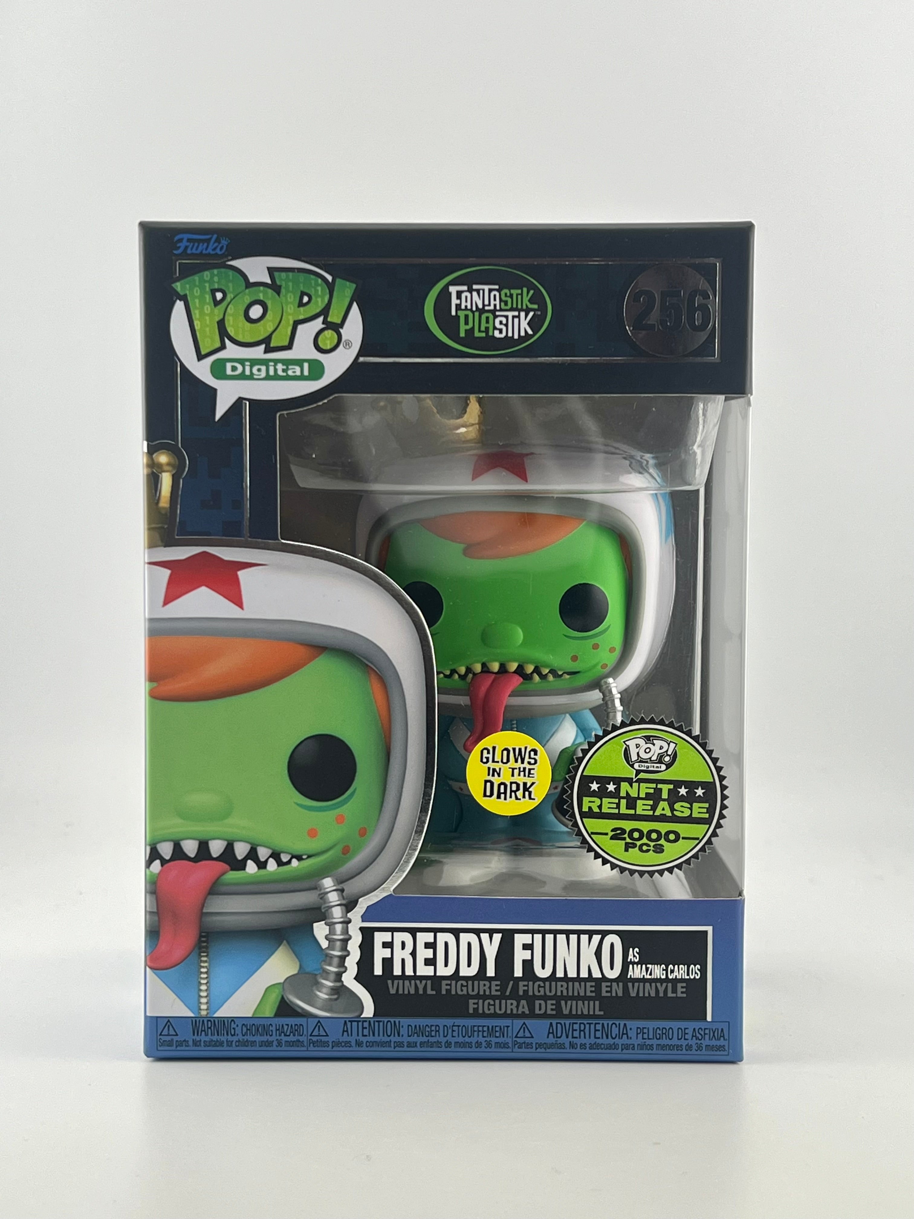 Funko Pop! FREDDY FUNKO AS AMAZING CARLOS 256 NFT LE2000