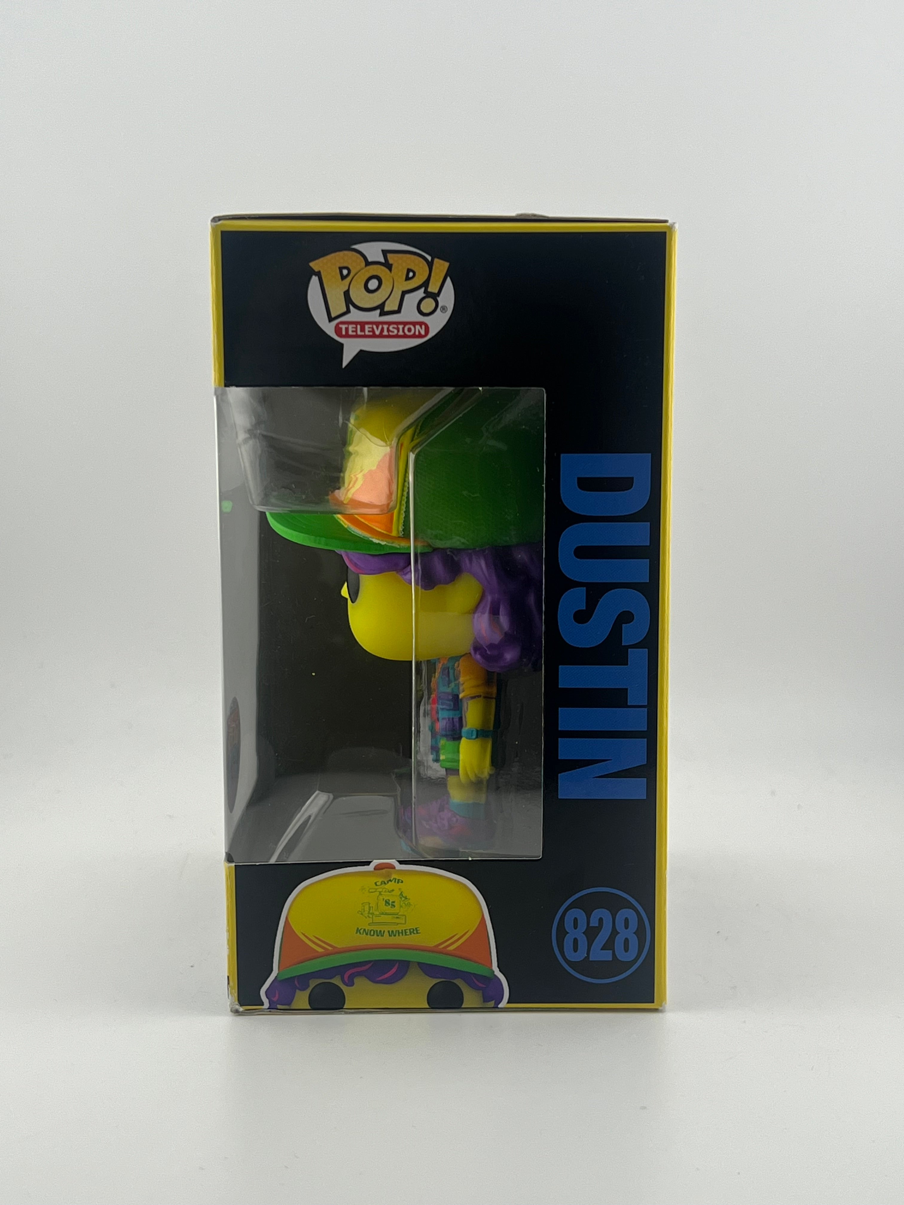 Funko Pop! DUSTIN 828 GEEK NATION EXCLUSIVE -STRANGER THINGS