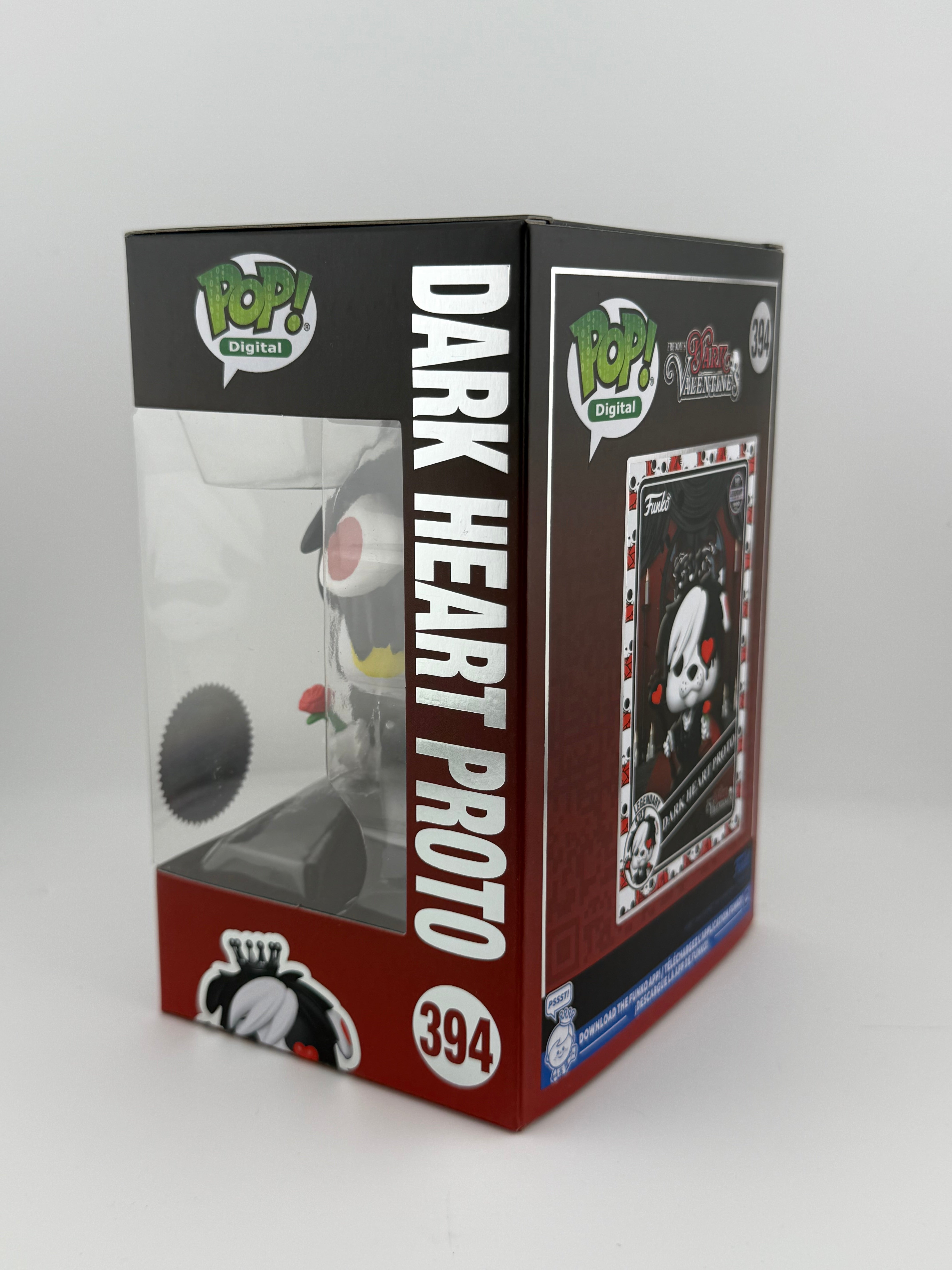 Funko POP! DARK HEART PROTO 394 NFT EXCLUSIVE LE 865