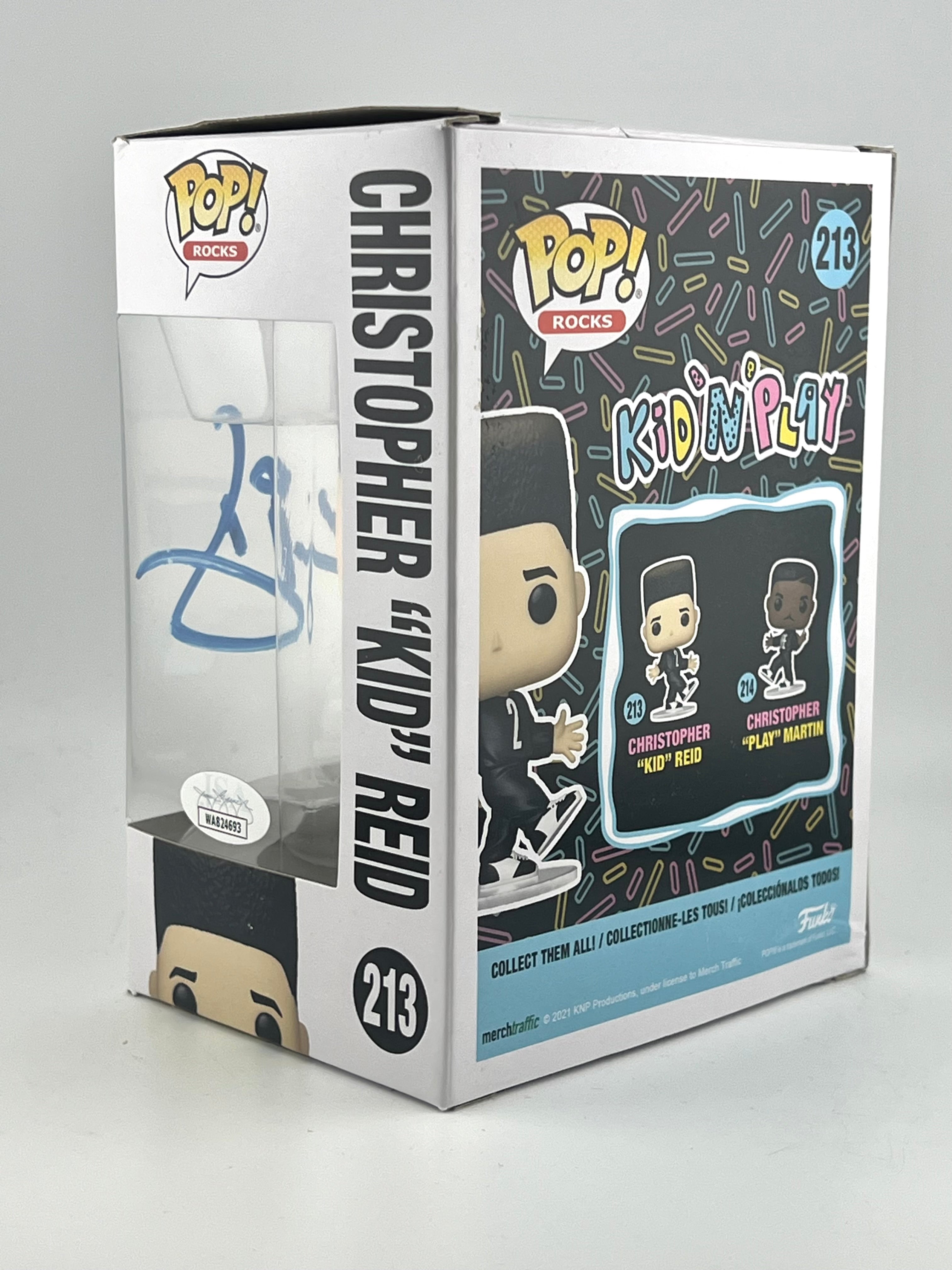 Funko Pop! CHRISTOPHER "KID" REID 213 AUTO