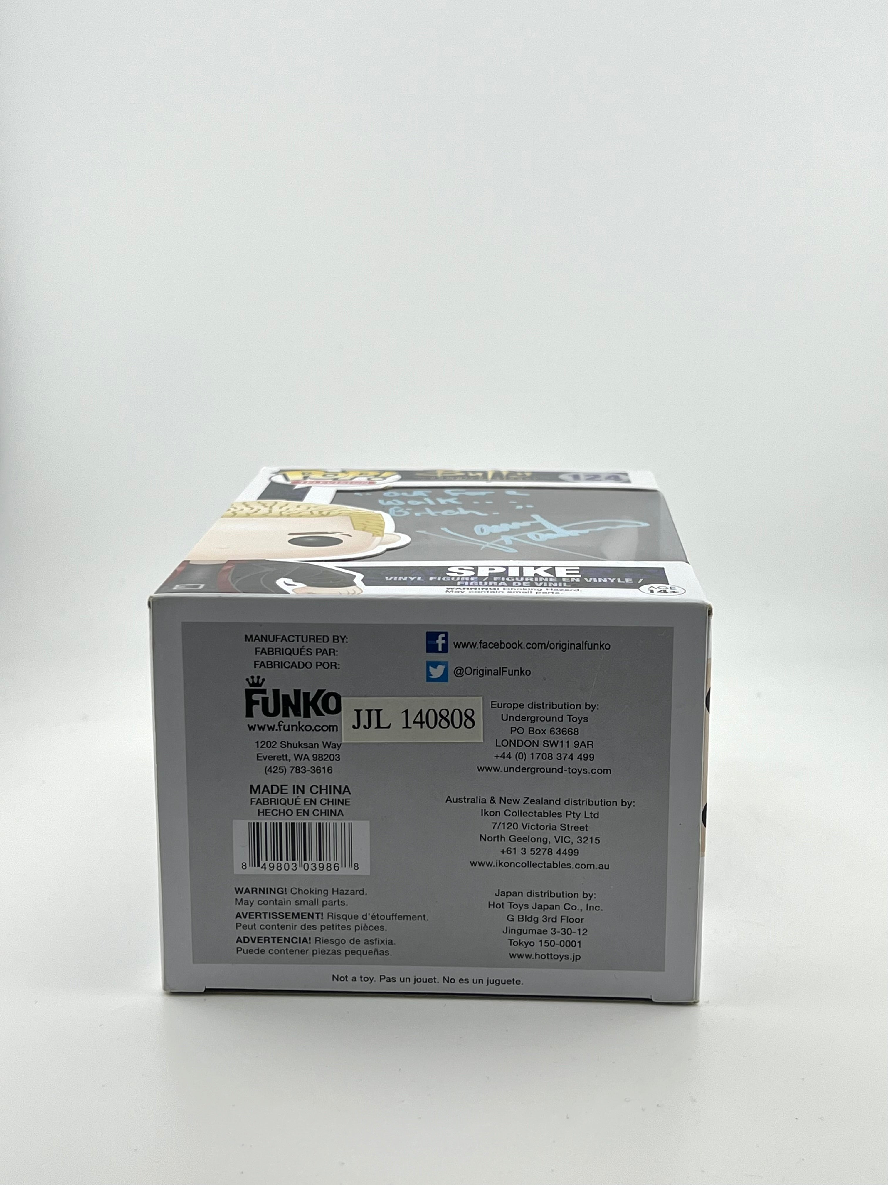 SIGNED SPIKE 124 - Buffy The Vampier Slayer + JSA - James Marsters