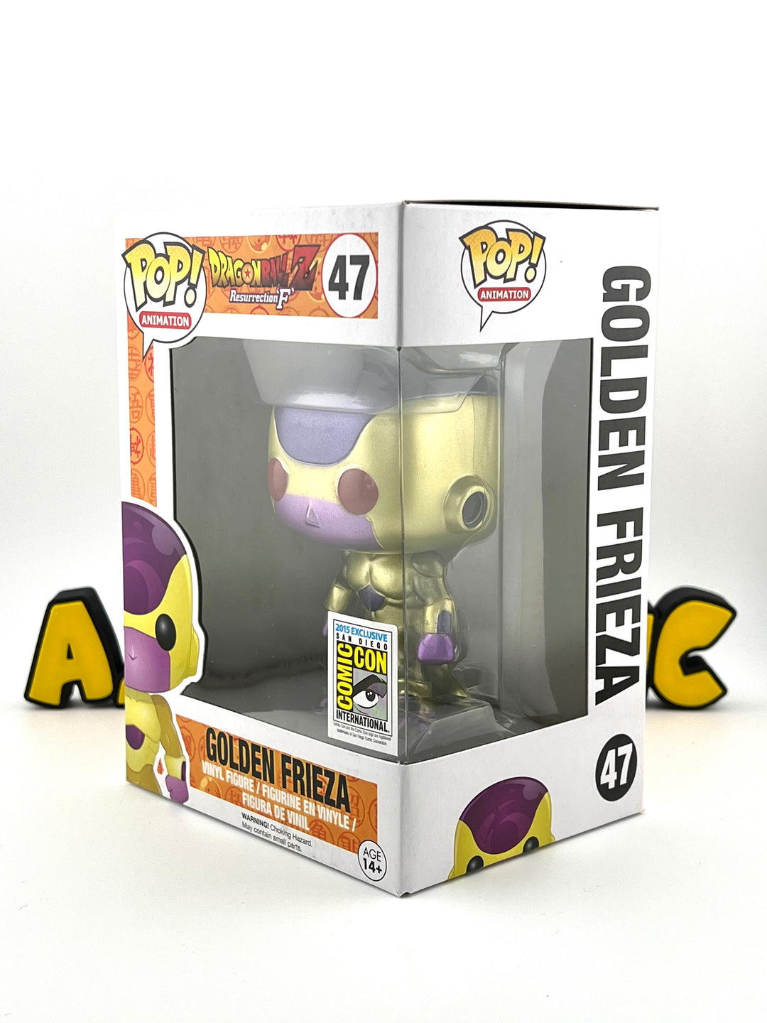 Funko Pop! Golden Frieza 47 (Red Eyes) - 2015 SDCC Exclusive - Dragon Ball Z