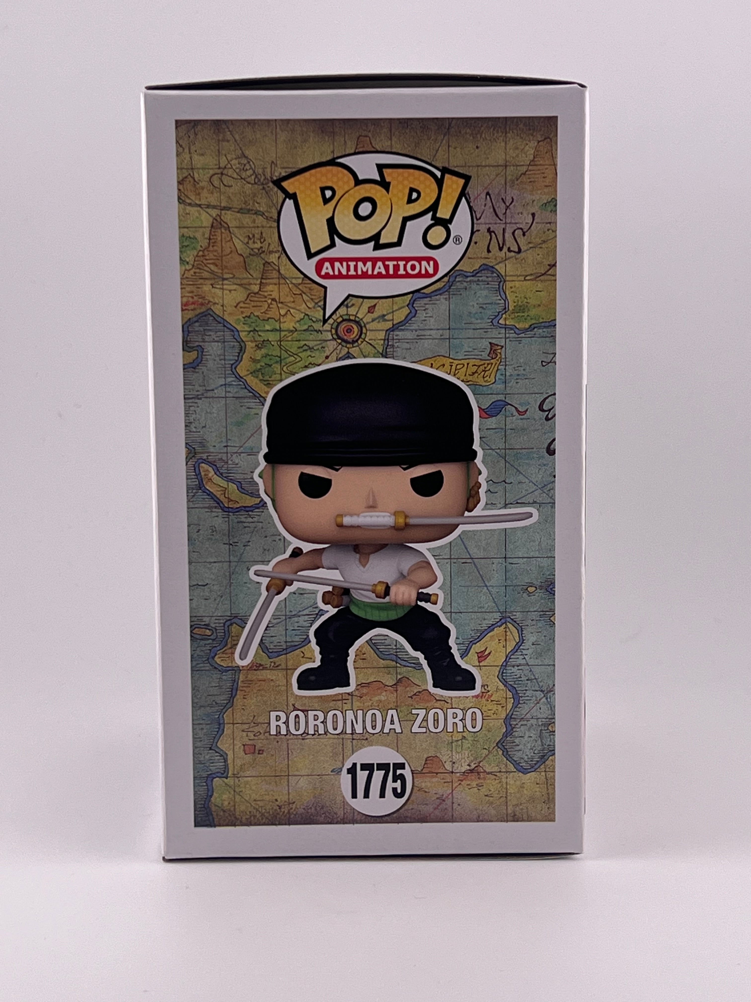 FUNKO POP! RORONOA ZORO 1775 CHASE JVA SIGNED