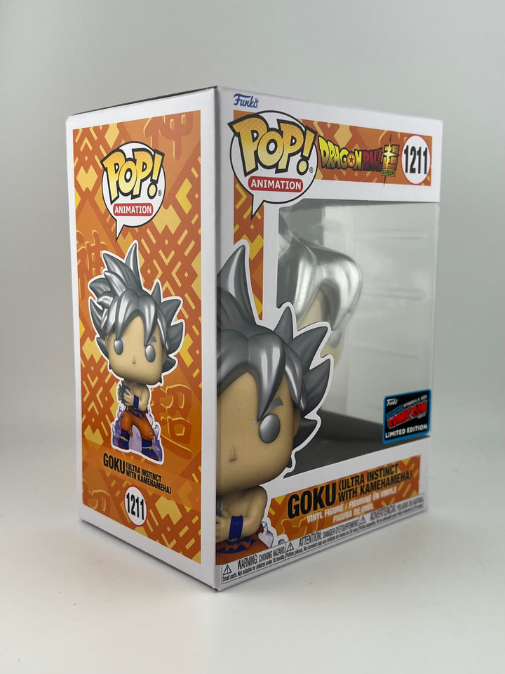 Funko pop! Goku (ultra instinct with Kamehameha) 1211 NYCC exclusive