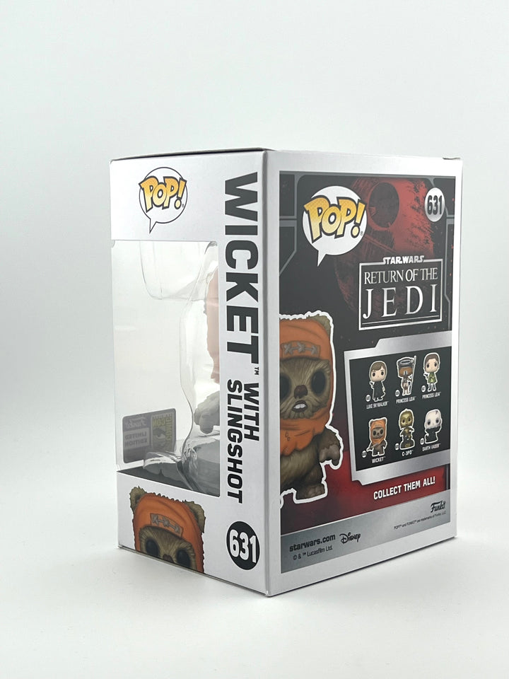 Funko pop! Star Wars: wicket with slingshot 631 (SDCC)