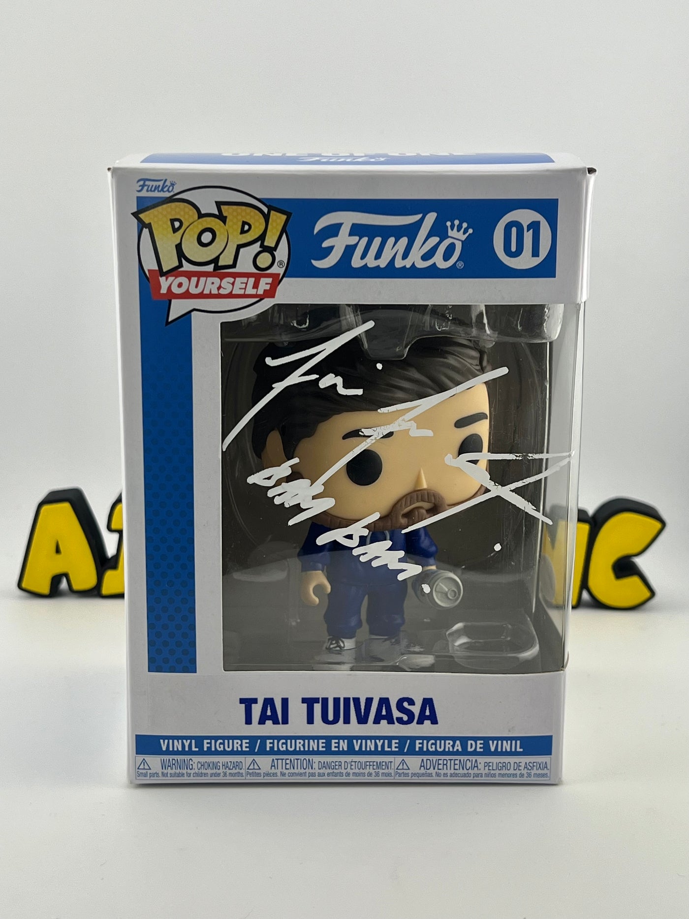 Tai Tuivasa Autographed Custom Funko Pop!