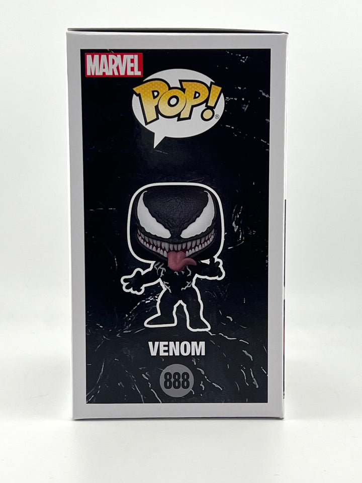 Funko Pop! Venom 888 Autographed by Tom Hardy Beckett Authenticated (Window Swap)