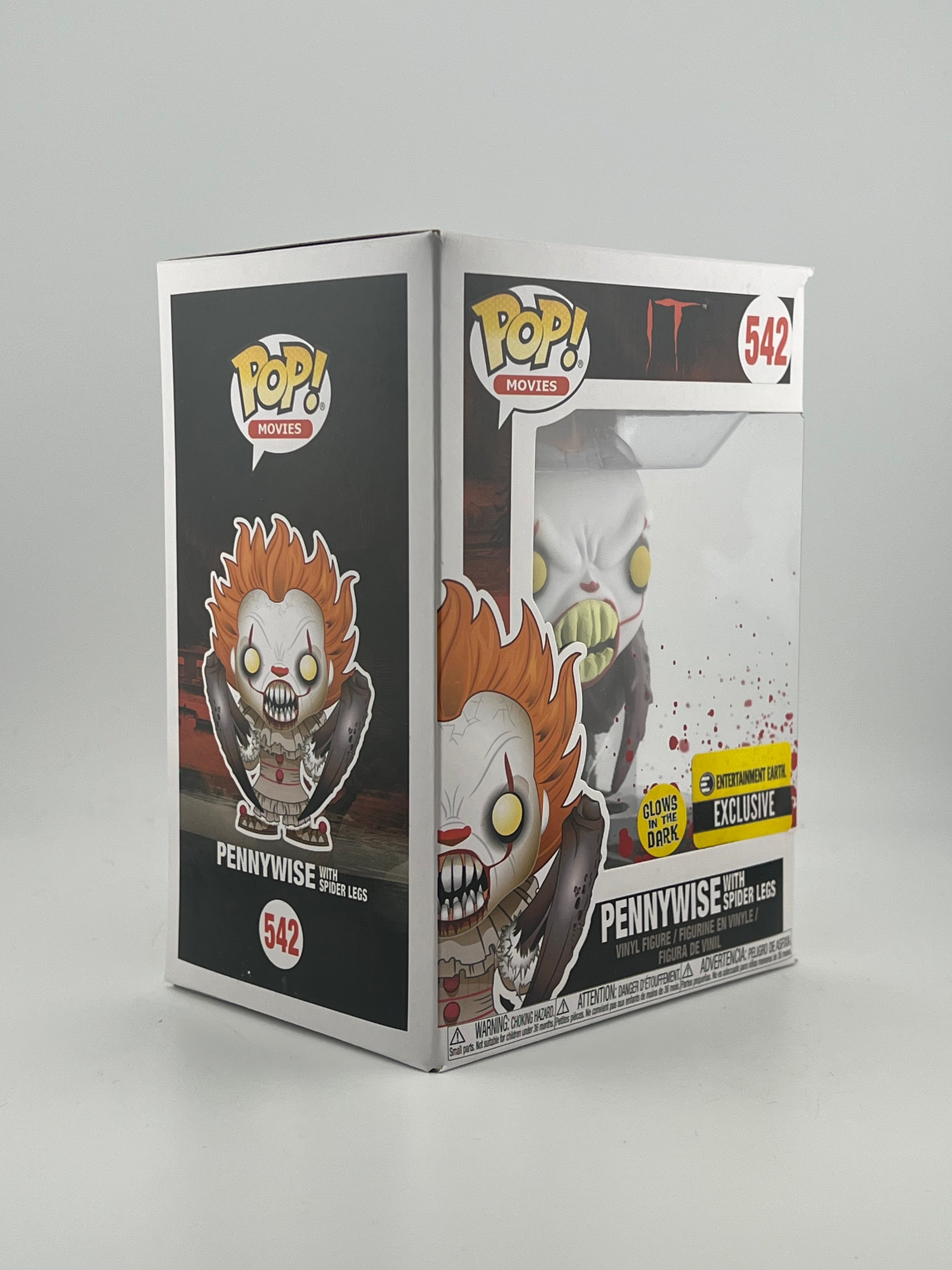 Funko Pop - PENNYWISE (WITH SPIDER LEGS) 542 GITD EE