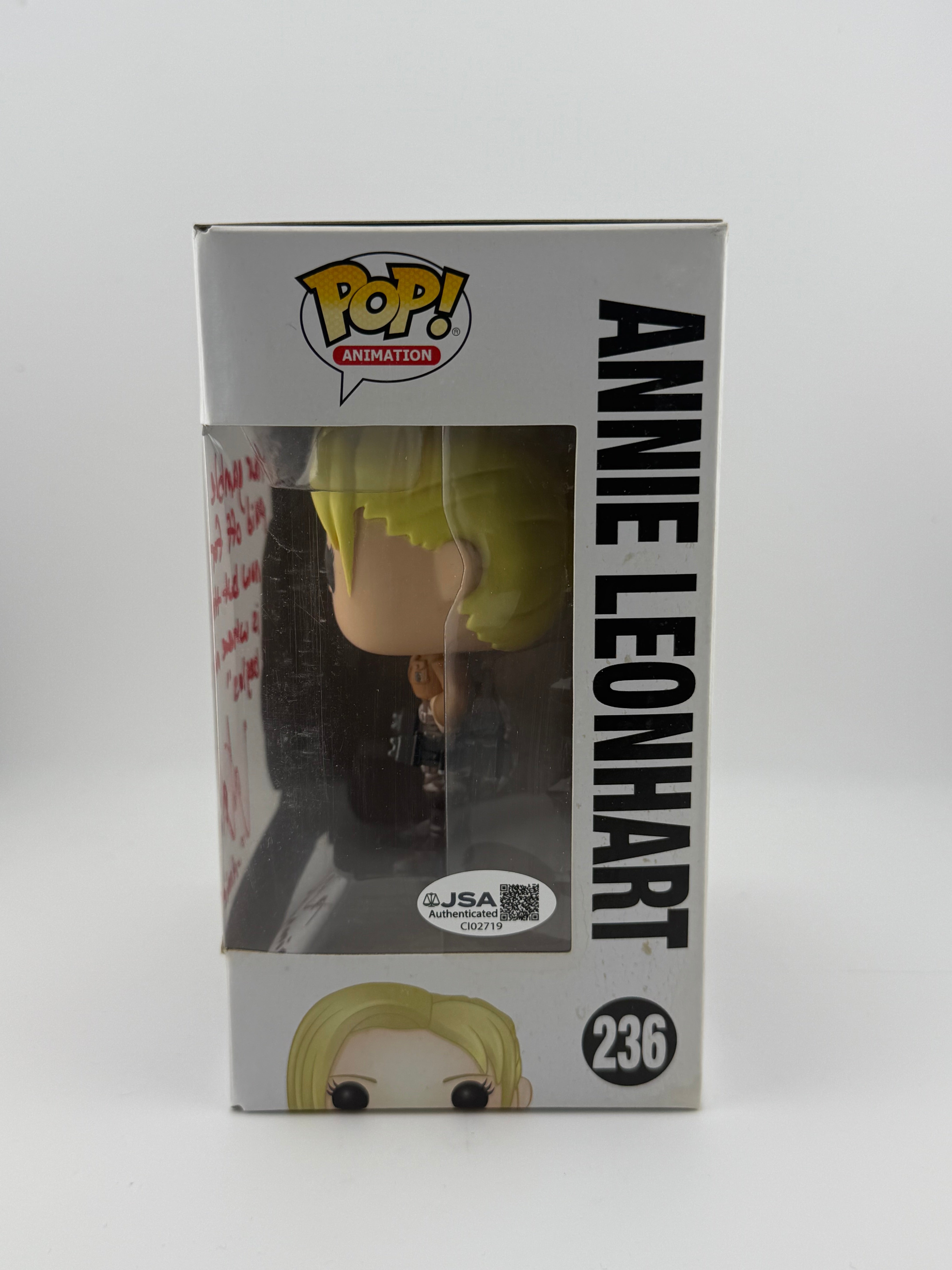 Signed Attack on Titan - Annie Leonhart #236 (Lauren Landa) + JSA