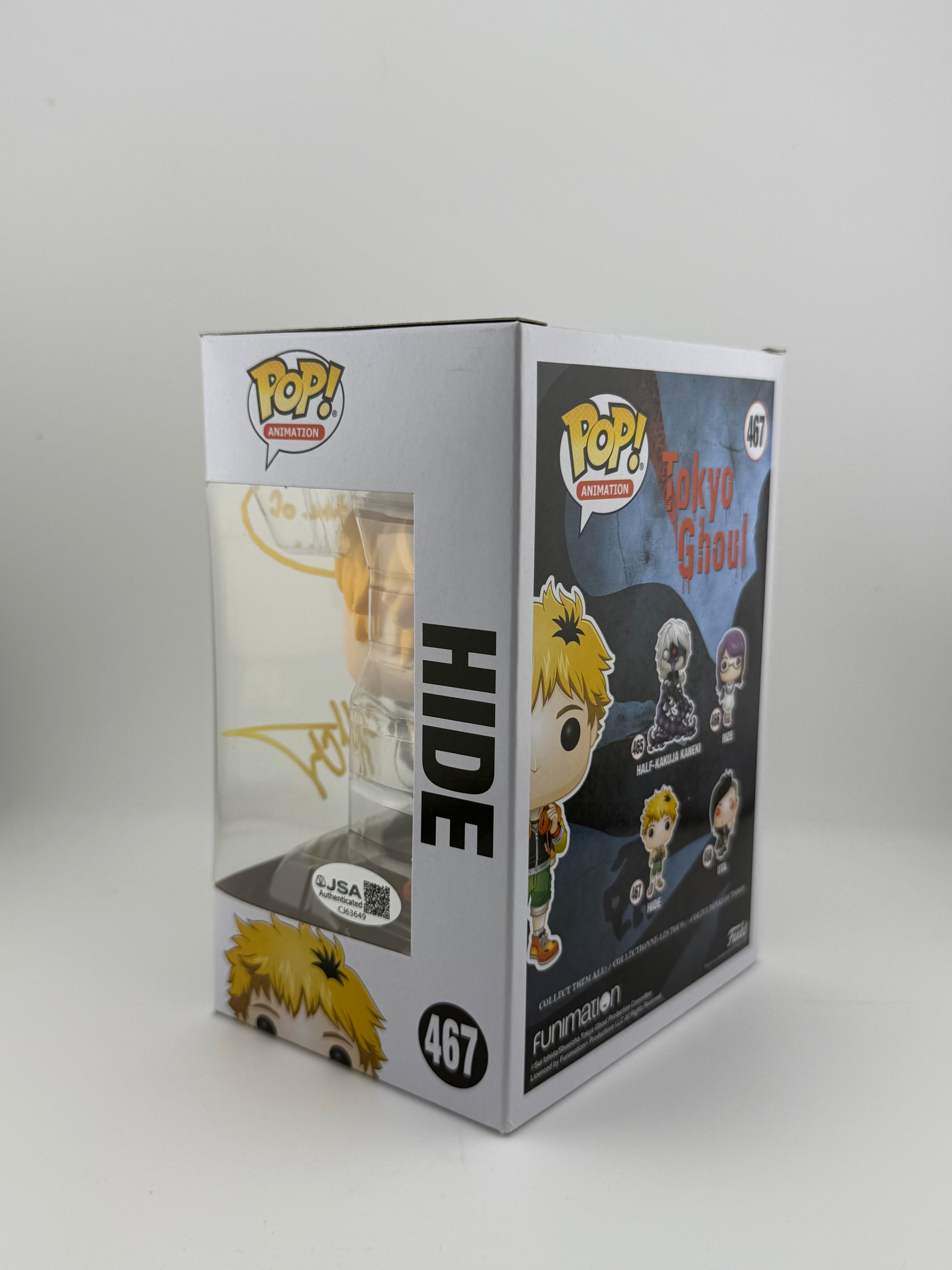 Funko POP! SIGNED HIDE 467 (CLIFFORD CHAPIN) + JSA