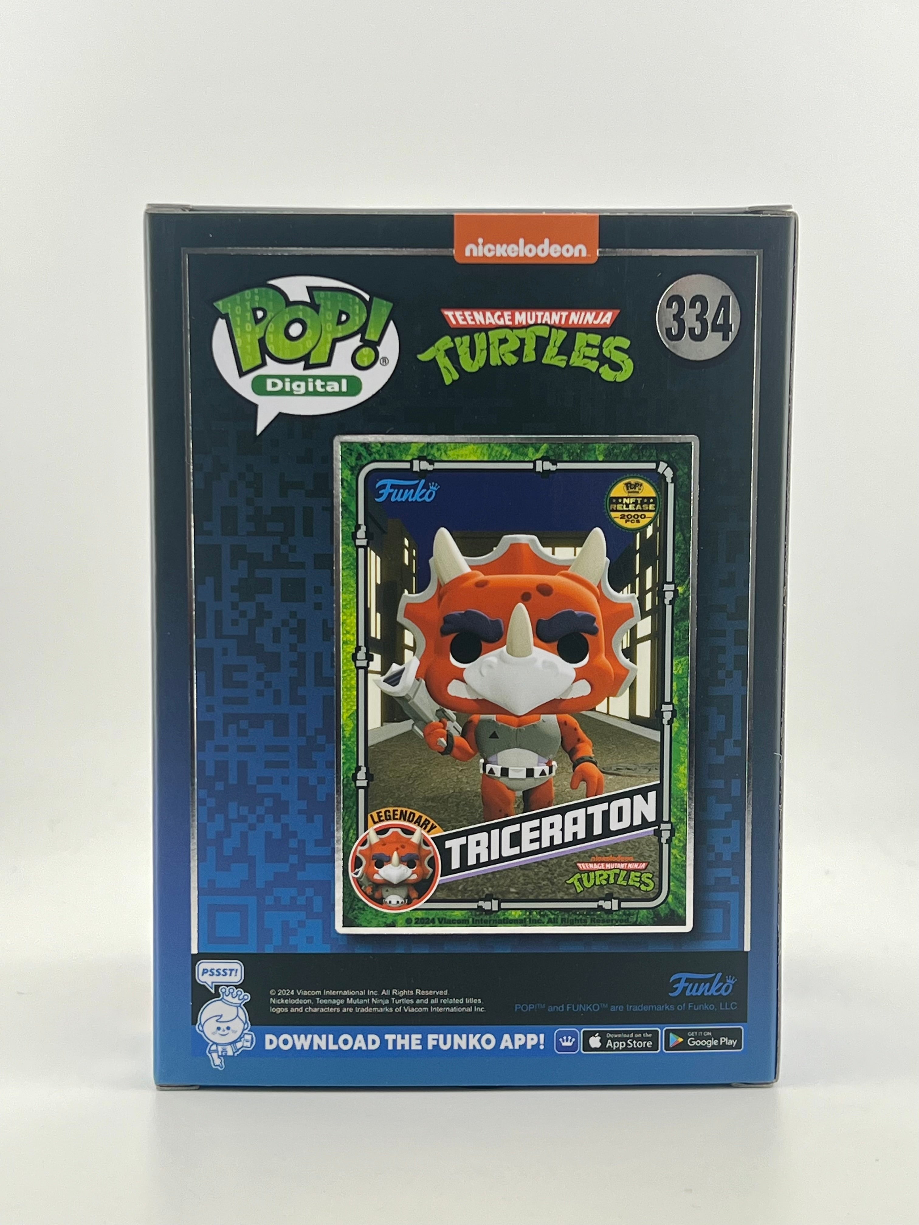Funko Pop! TRICERATON 334 NFT LE2000