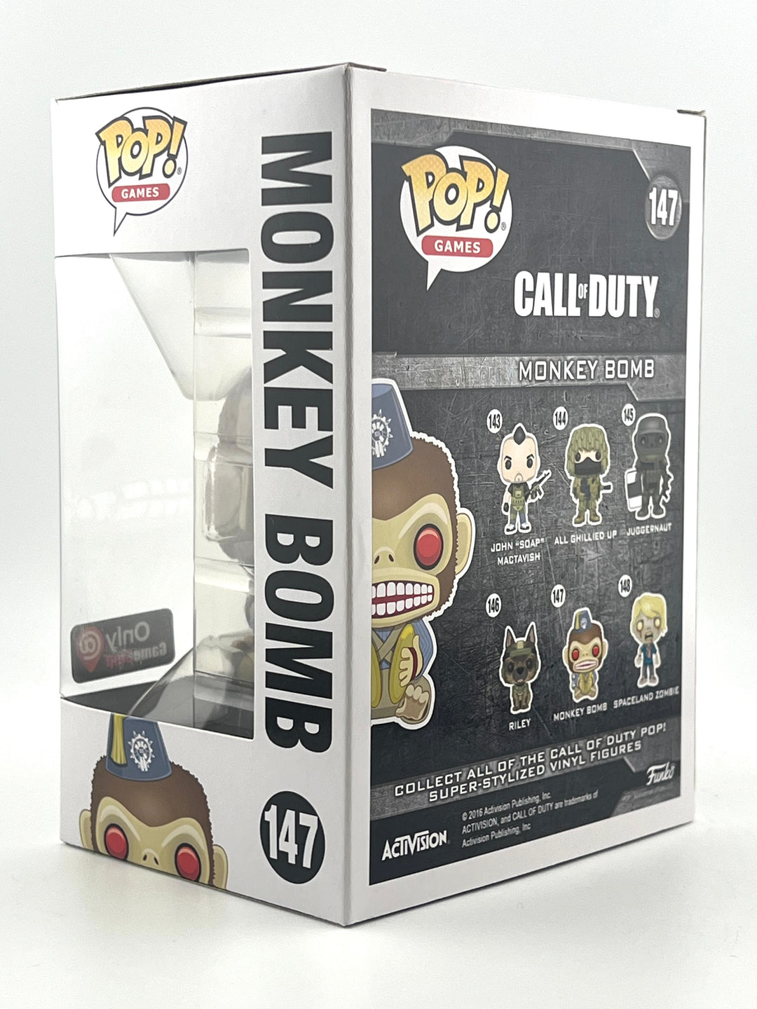 FUNKO POP! MONKEY BOMB 147 GAMESTOP EXCLUSIVE