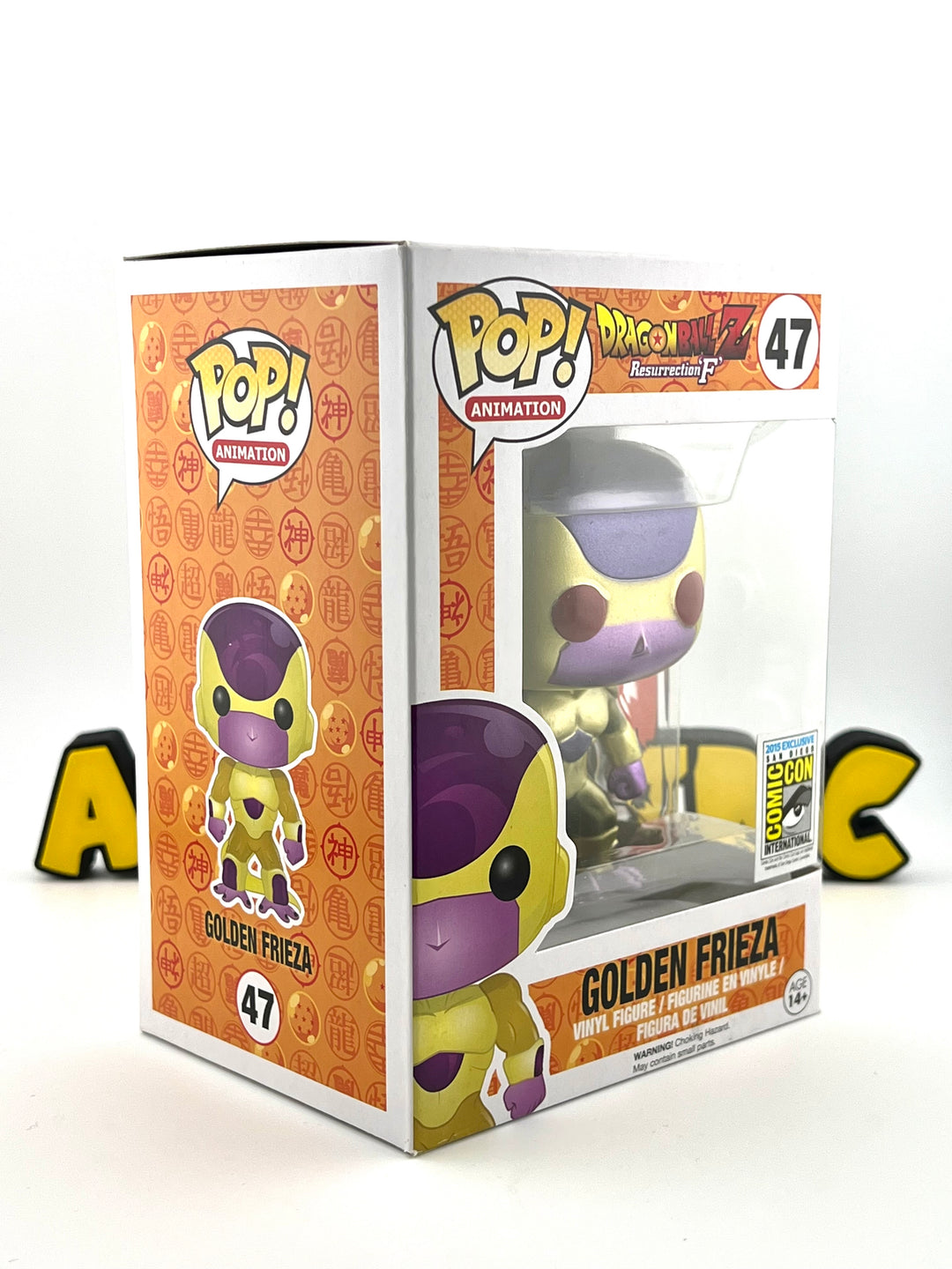 Funko Pop! Golden Frieza 47 (Red Eyes) - 2015 SDCC Exclusive - Dragon Ball Z