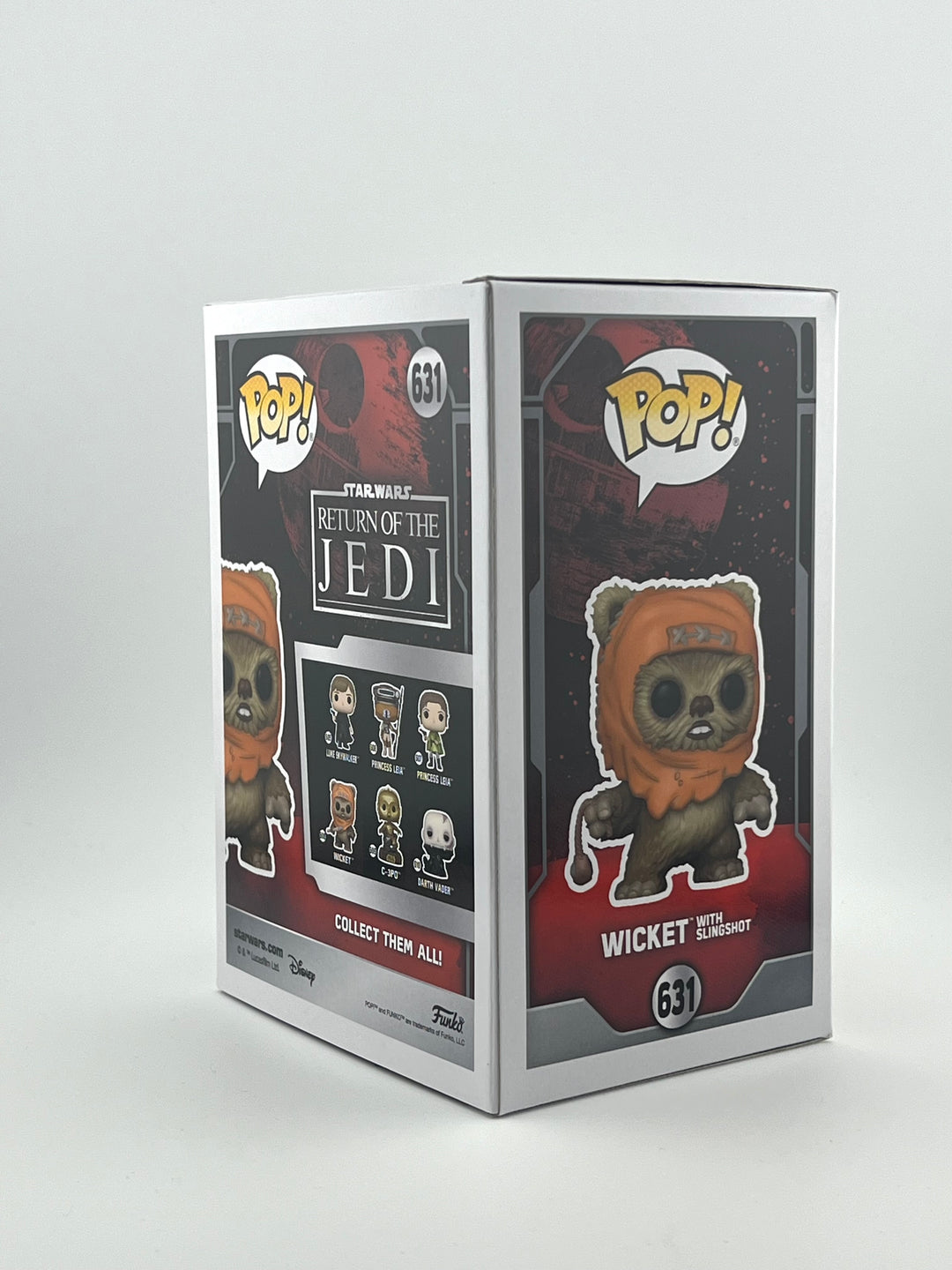 Funko pop! Star Wars: wicket with slingshot 631 (SDCC)