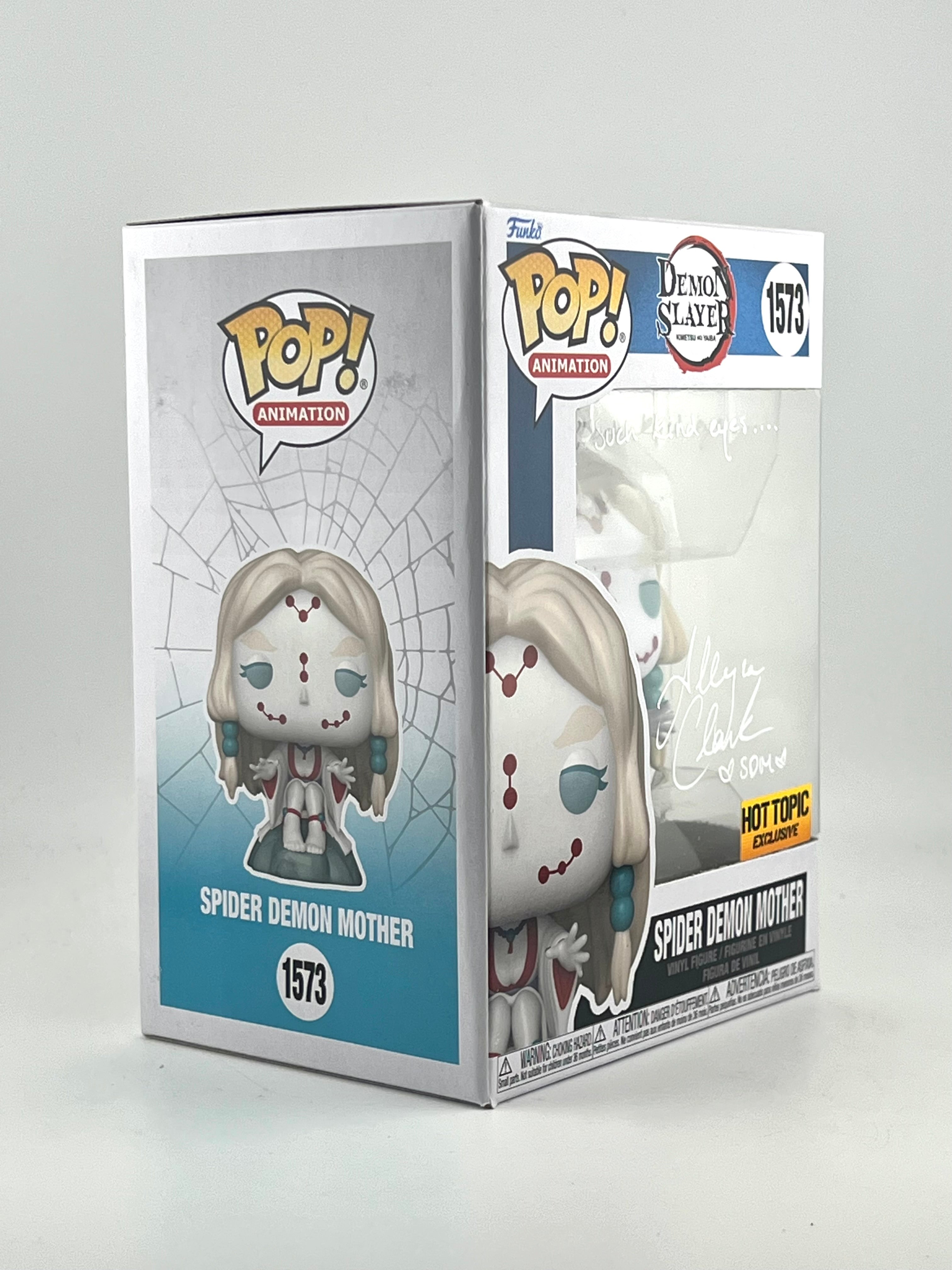 Funko Pop! SPIDER DEMON MOTHER 1573 AUTO HOT TOPIC EXCLUSIVE