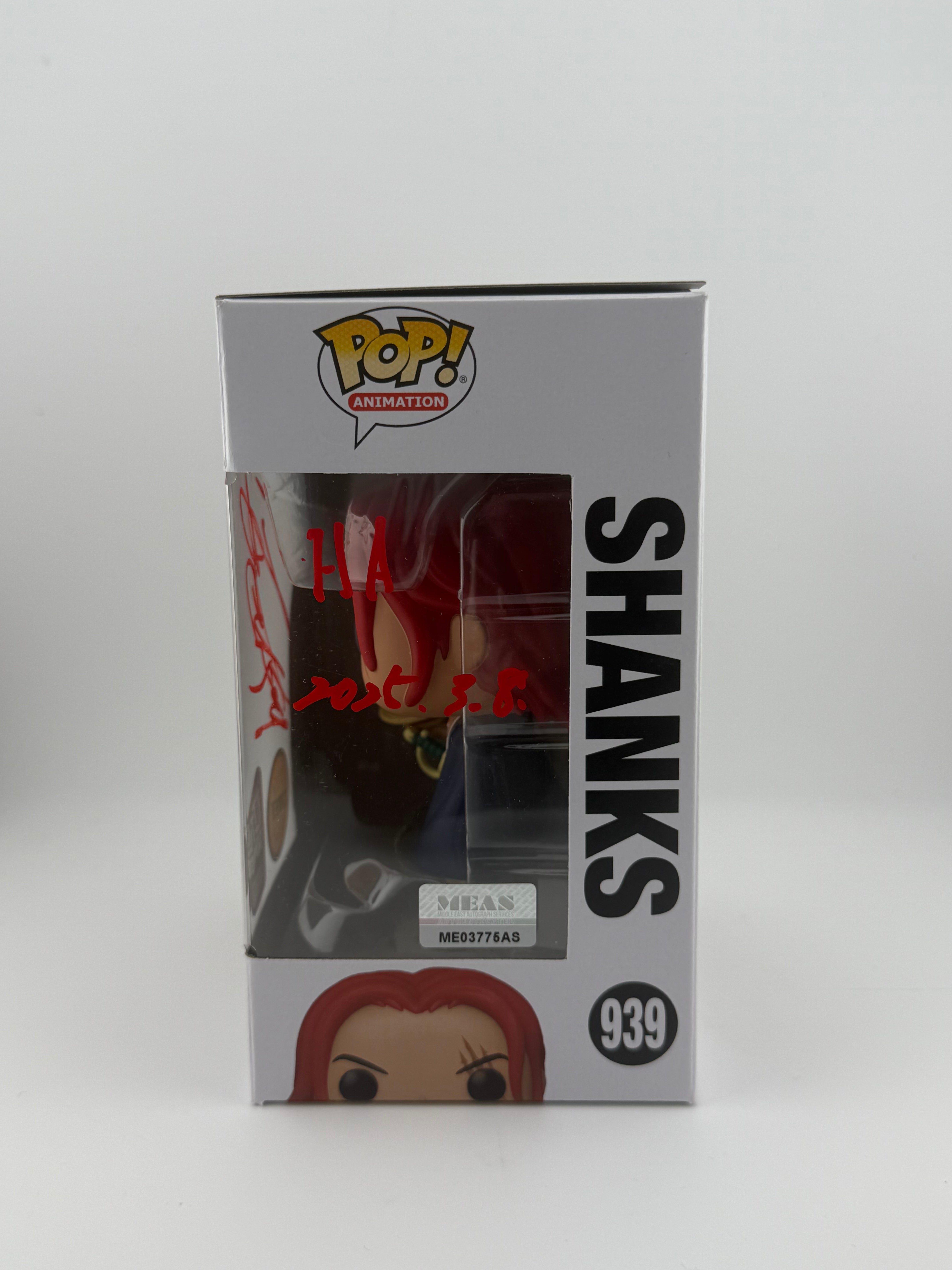 Funko POP! JVA SIGNED SHANKS 939 CHASE LITTLE THINGS EXCLUSIVE