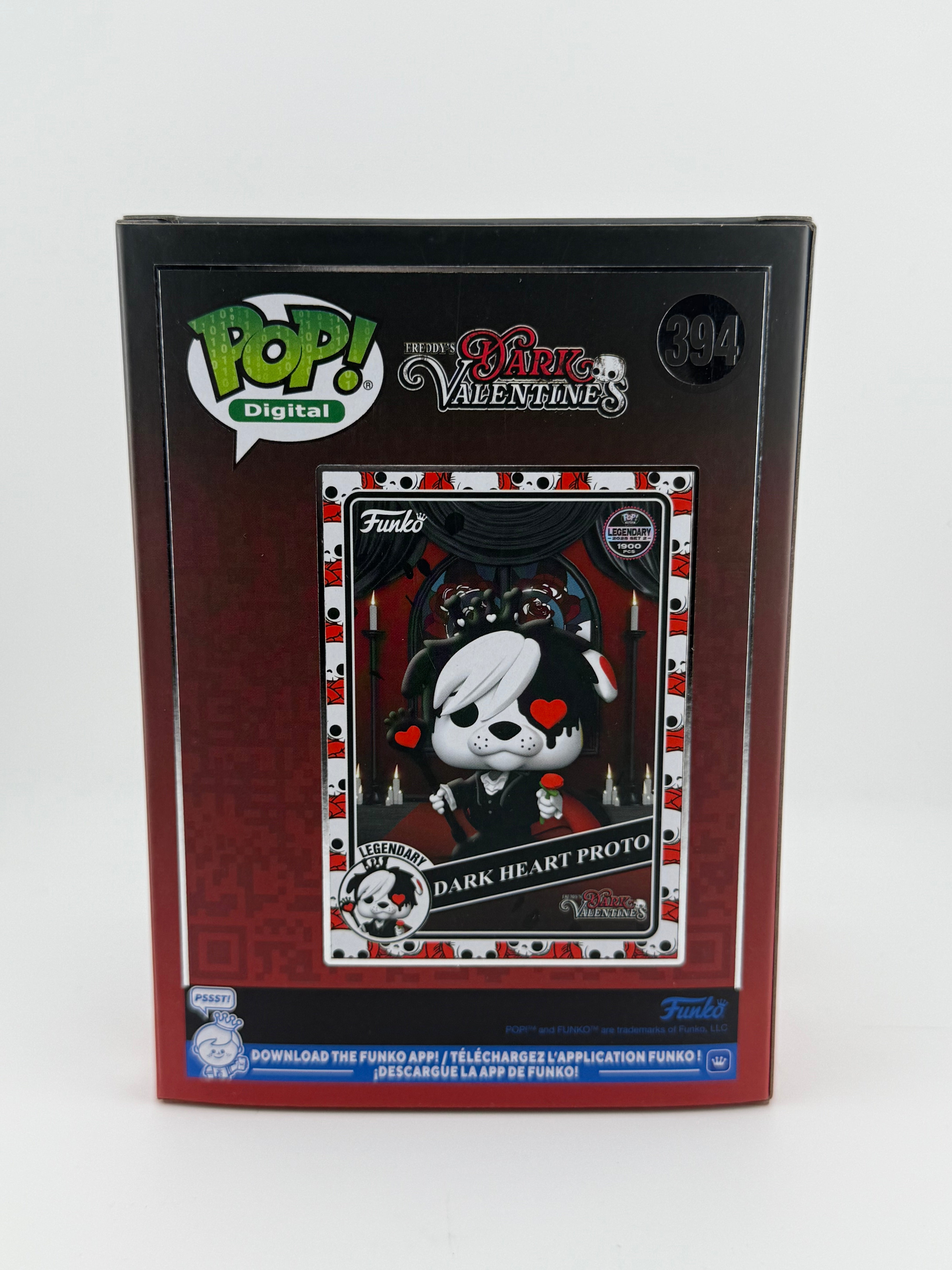 Funko POP! DARK HEART PROTO 394 NFT EXCLUSIVE LE 865