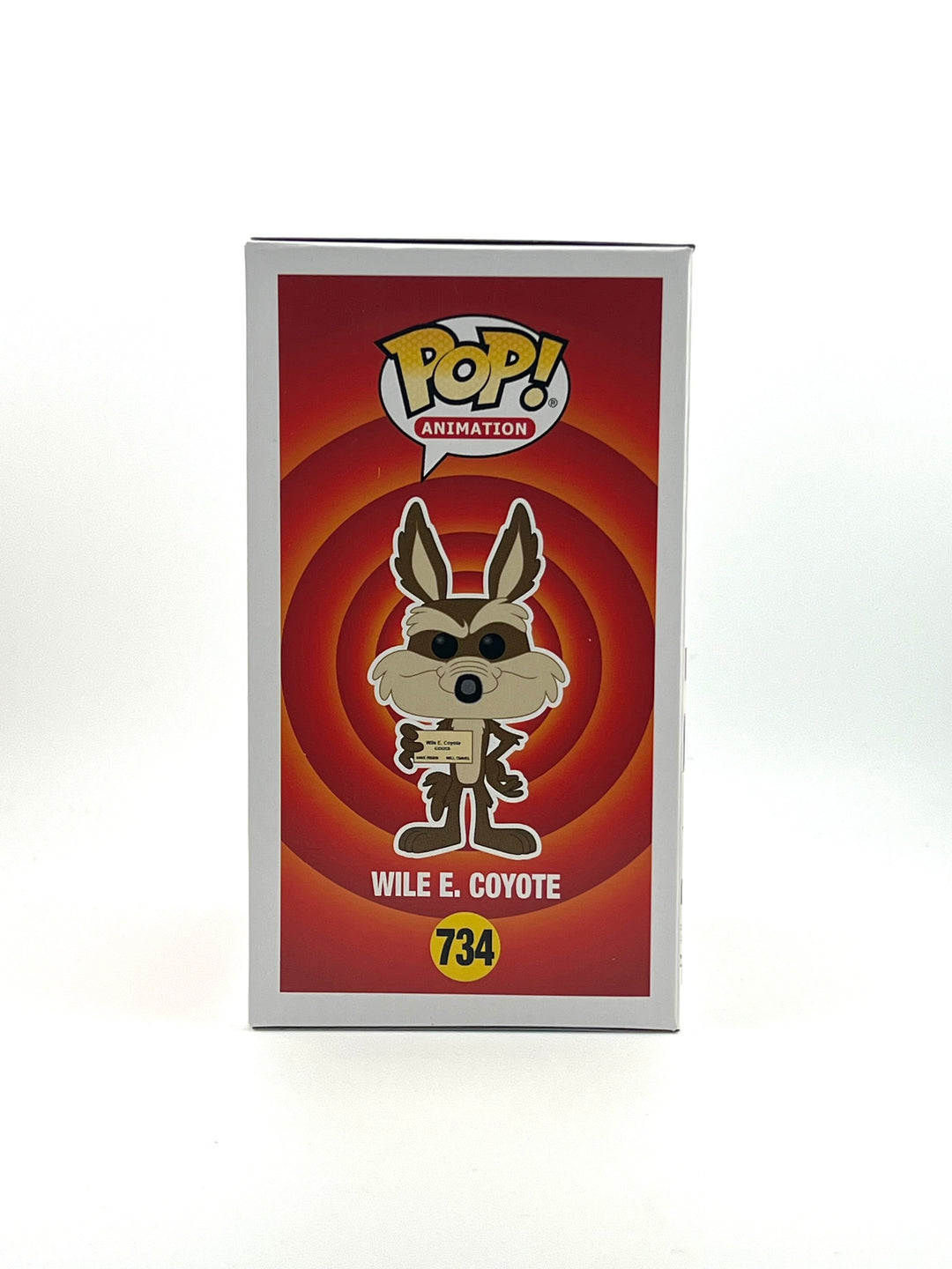 Funko pop! Looney tunes: Wile E. coyote 734 (Funko shop exclusive)