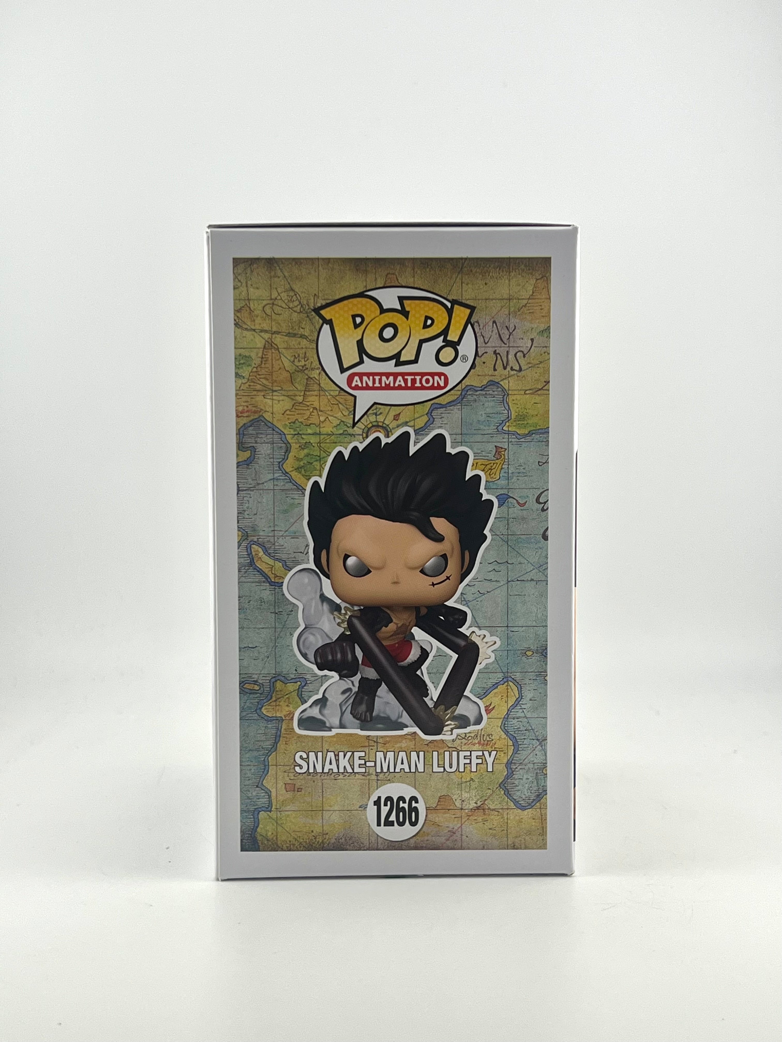 Funko Pop! SNAKE-MAN LUFFY 1266 AUTO