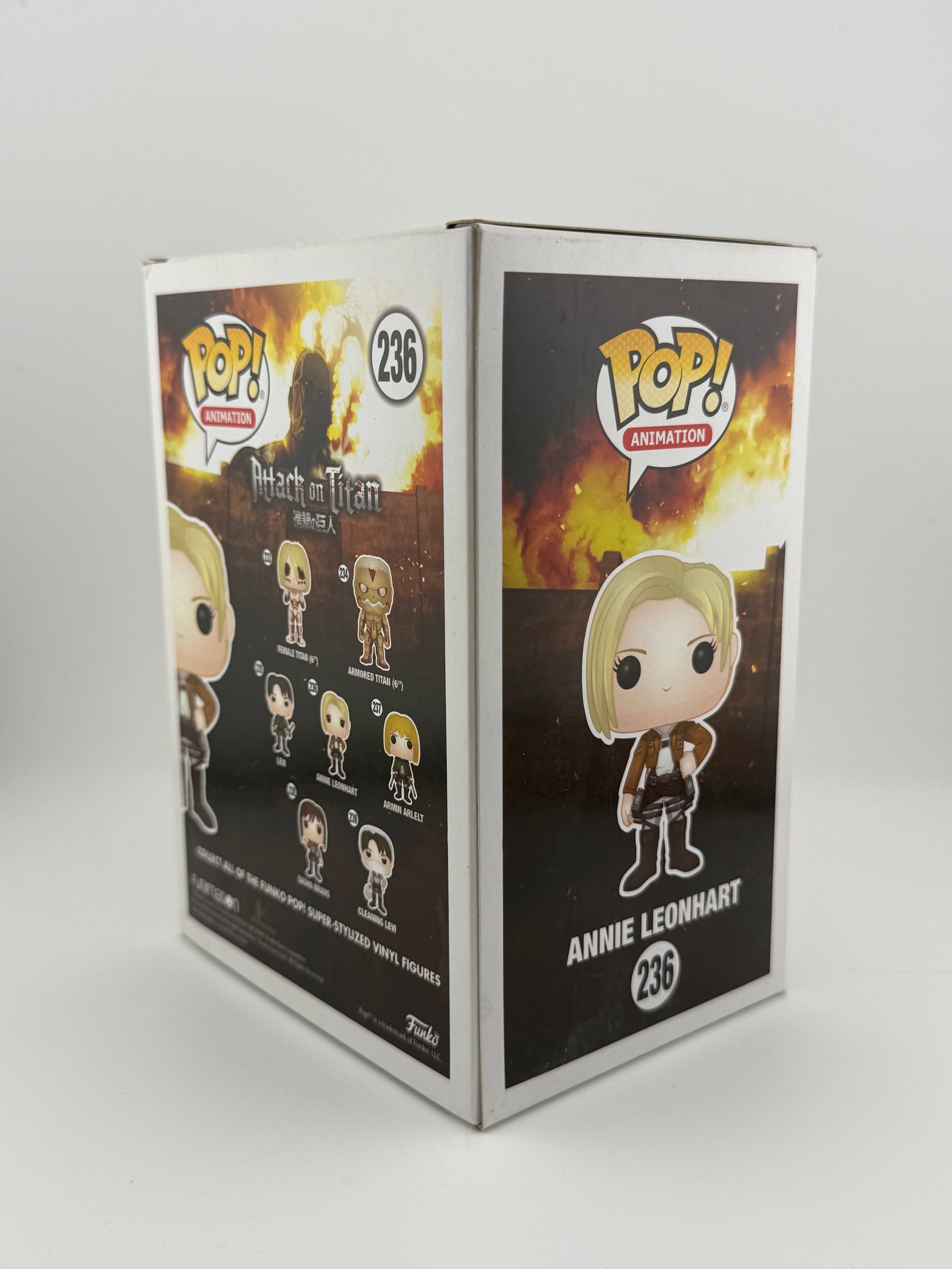 Signed Attack on Titan - Annie Leonhart #236 (Lauren Landa) + JSA
