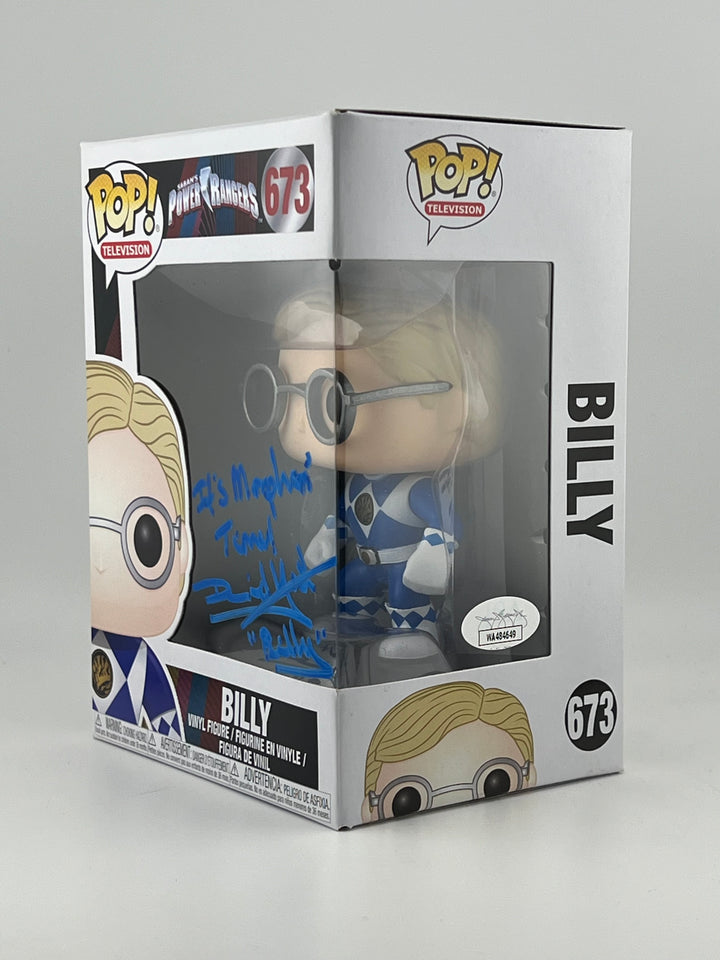 Funko Pop! Billy 673 Autographed by David Yost JSA Authenticstrd