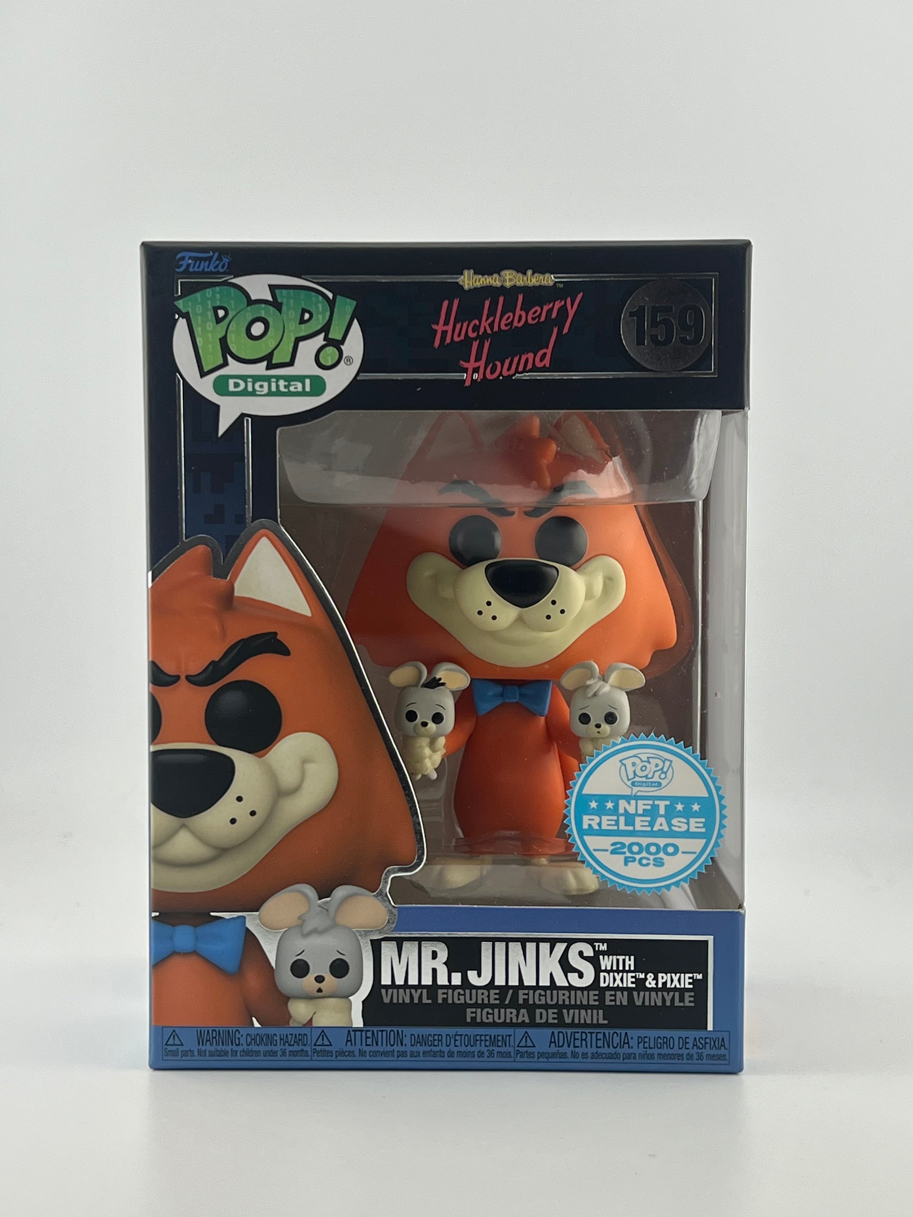 Funko Pop! MR. JINKS WITH DIXIE & PIXIE 159 NFT LE2000