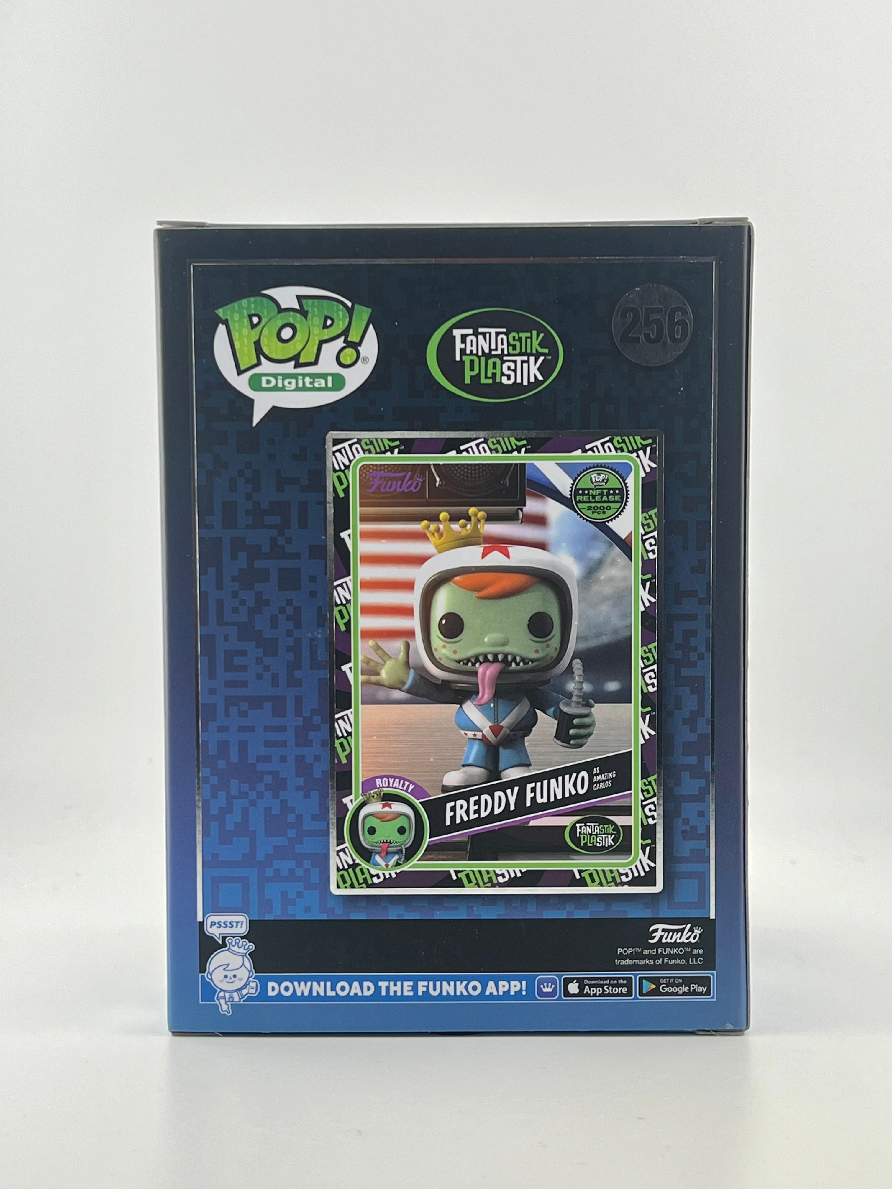 Funko Pop! FREDDY FUNKO AS AMAZING CARLOS 256 NFT LE2000